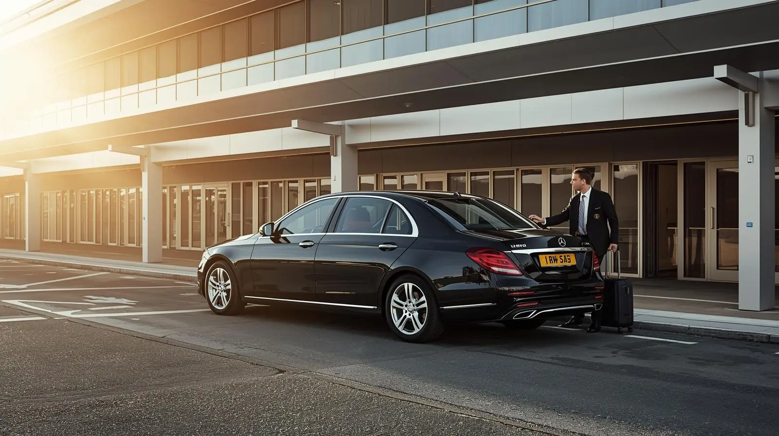 RH4 Dorking to Heathrow T2 taxi airport transfer