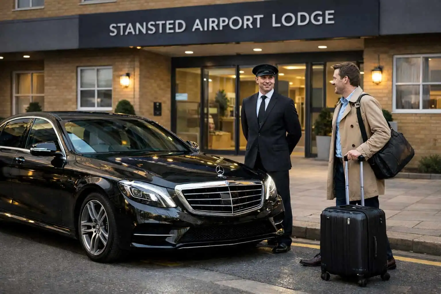 Stansted Airport Lodge Taxi to Heathrow Airport T2