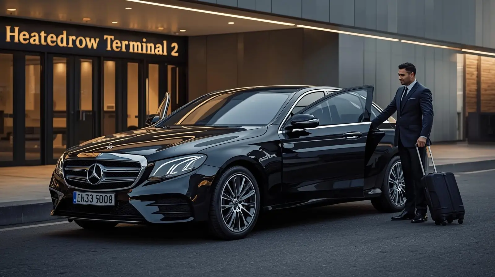 RH3 Betchworth to Heathrow T2 taxi stress free transfer