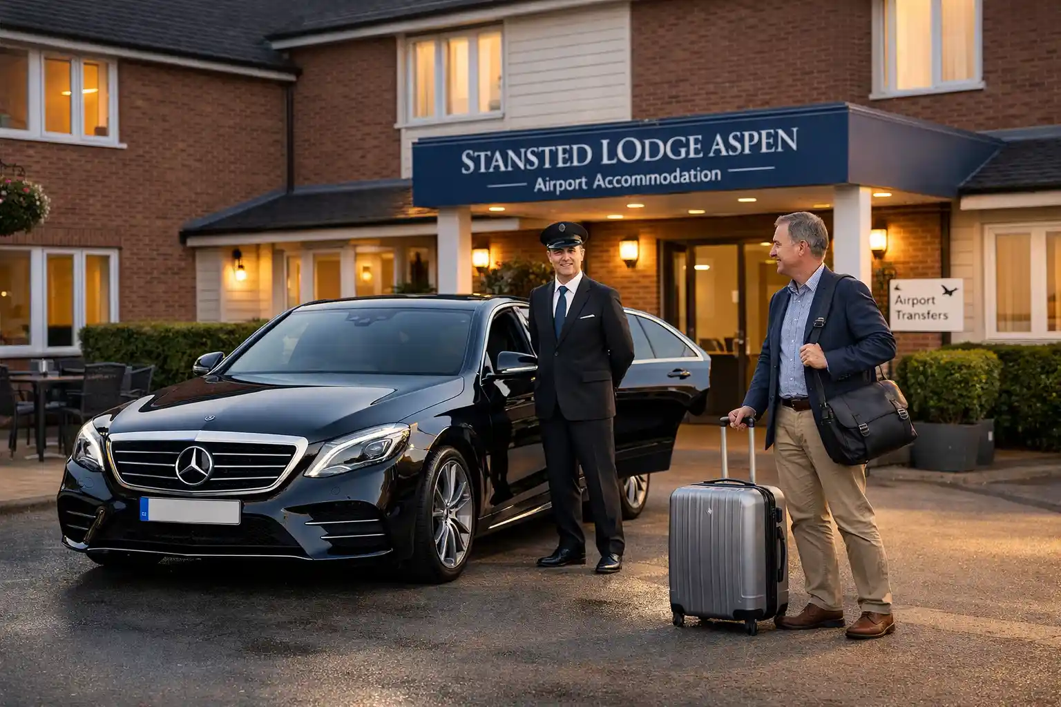 Stansted Lodge Aspen Taxi Transfer to Heathrow Airport T2