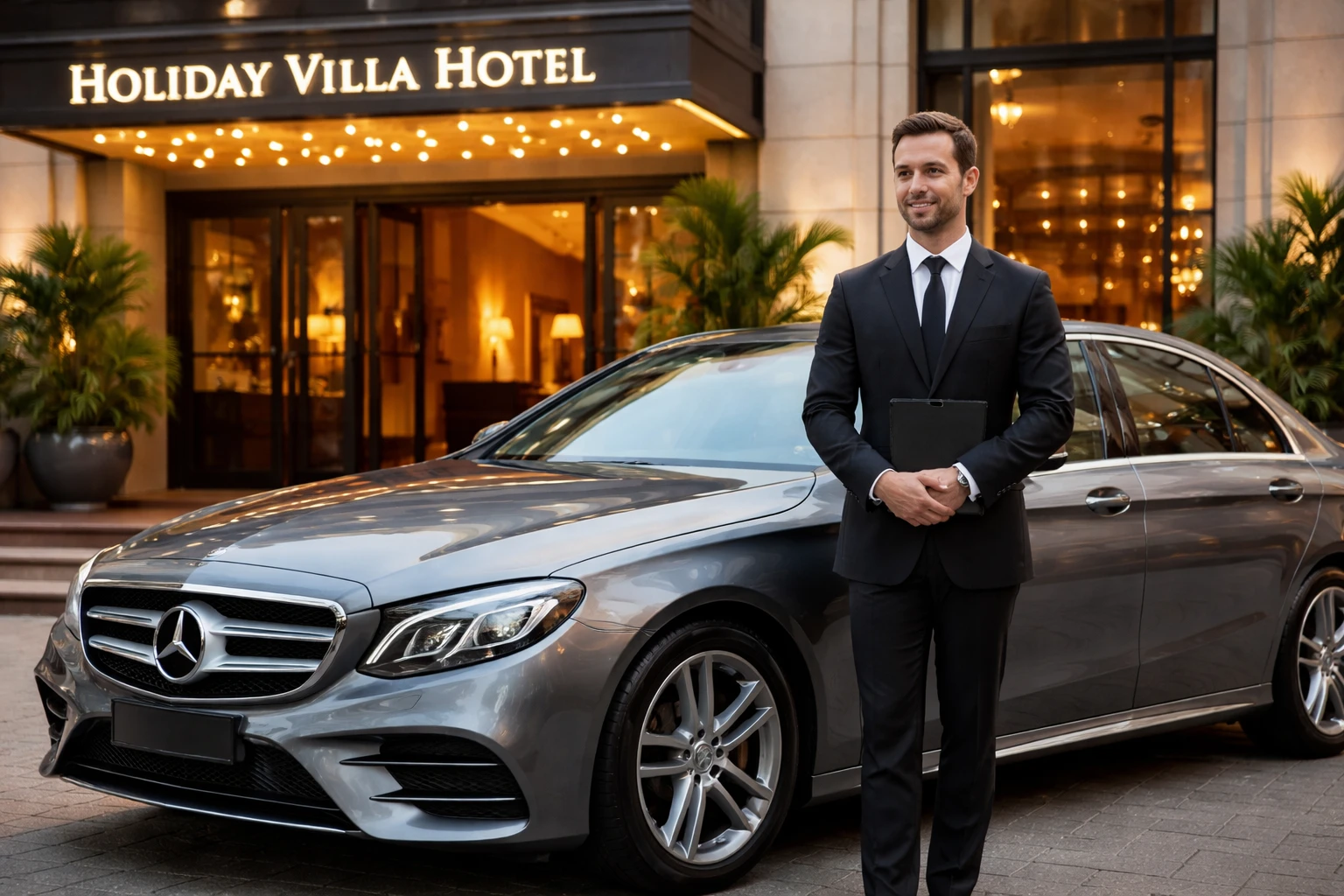 Holiday Villa Hotel Taxi to Heathrow Stress-Free Transfer T2