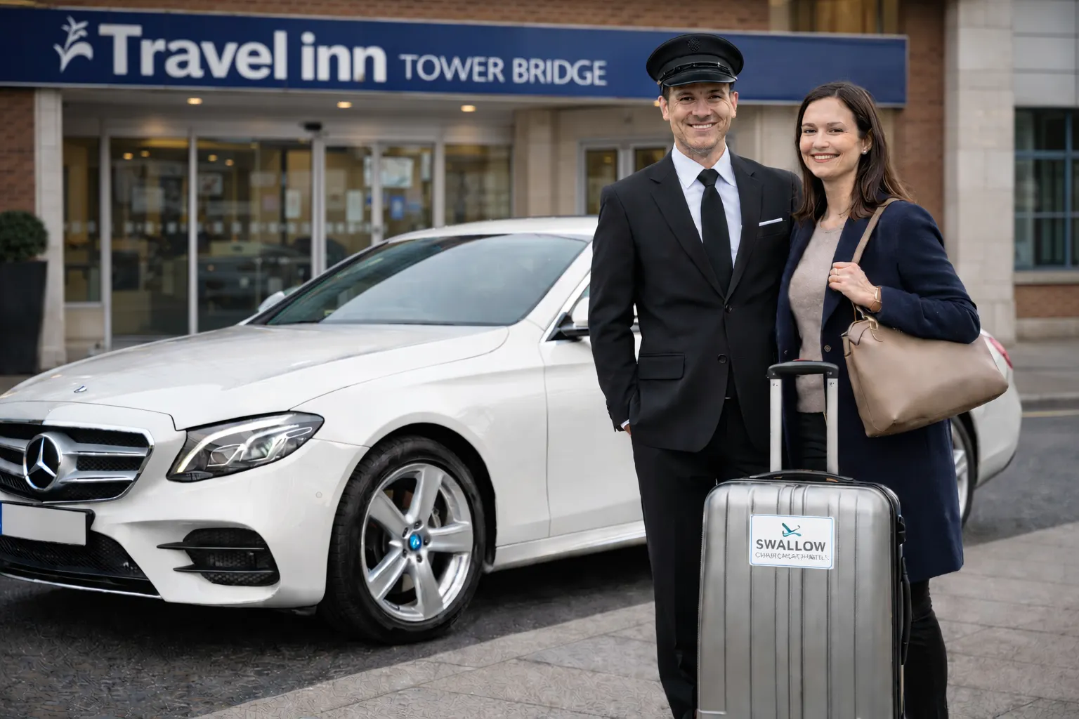 Travel Inn Tower Bridge Taxi to Heathrow Airport T2