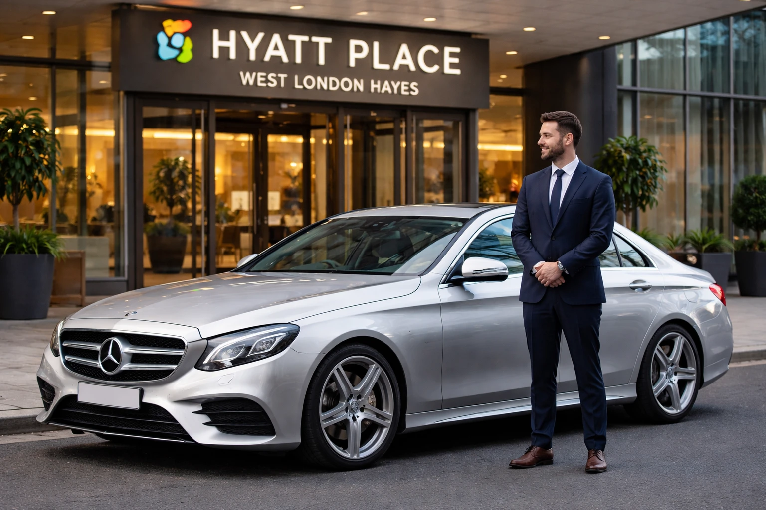 Hyatt Place Hayes to Heathrow T2 Taxi Transfer