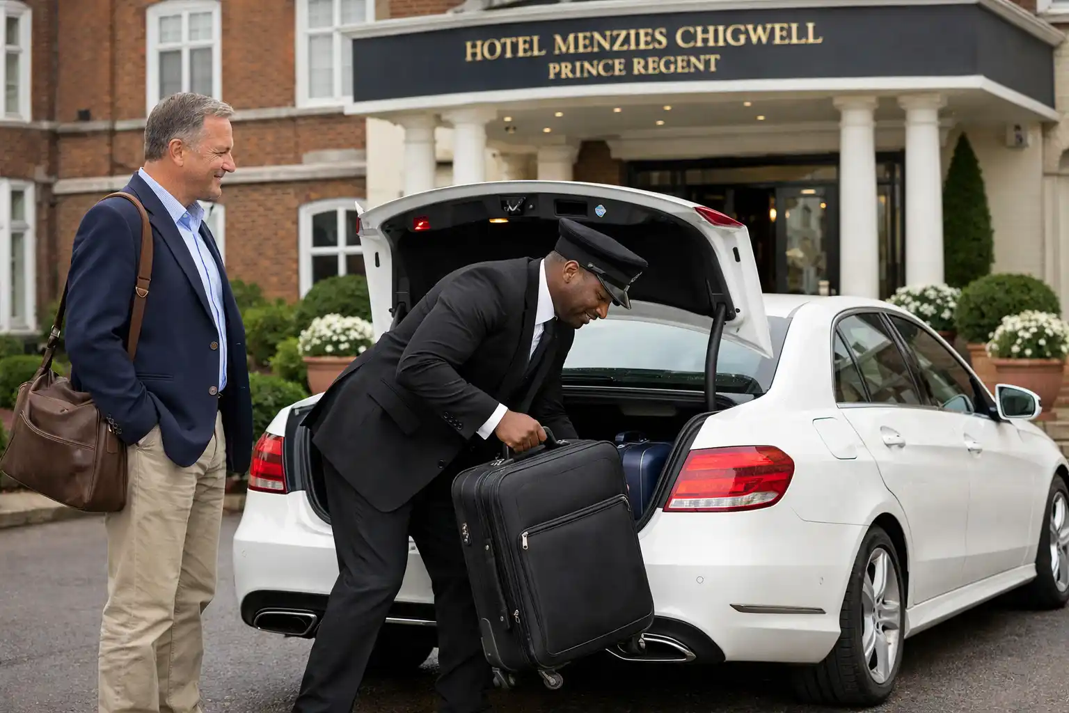Menzies Chigwell Prince Regent Taxi Heathrow Terminal 2