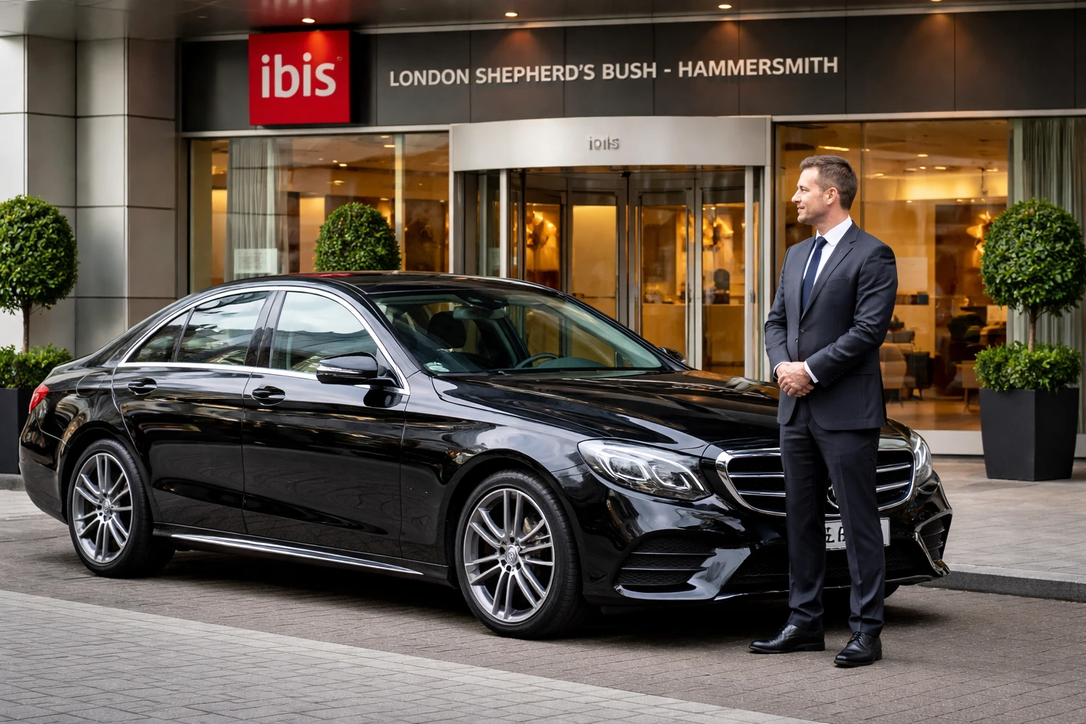 Ibis Shepherds Bush Hammersmith Taxi to Heathrow Airport T2