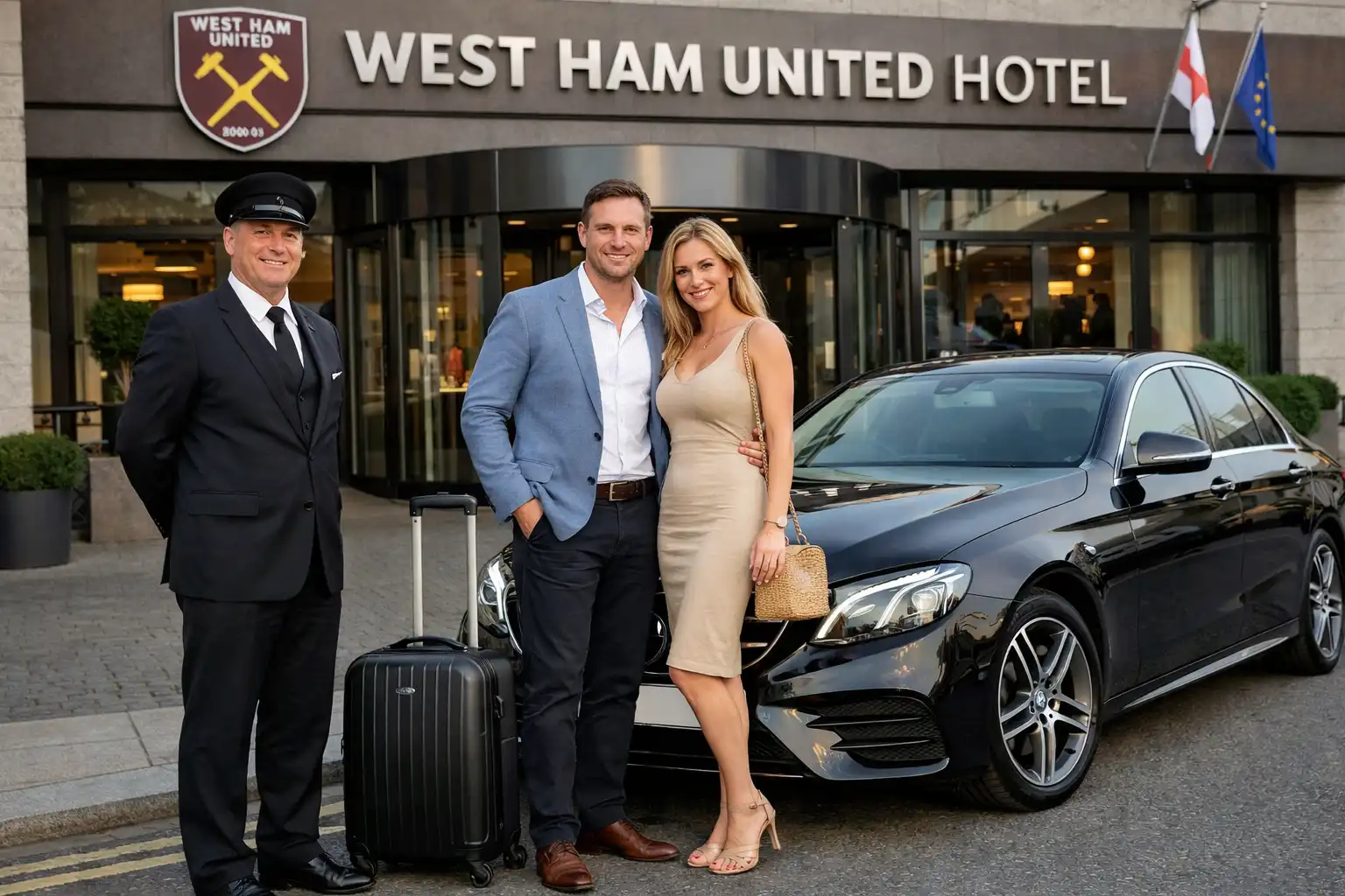 West Ham United Hotel Taxi | Heathrow Airport T2 Transfer