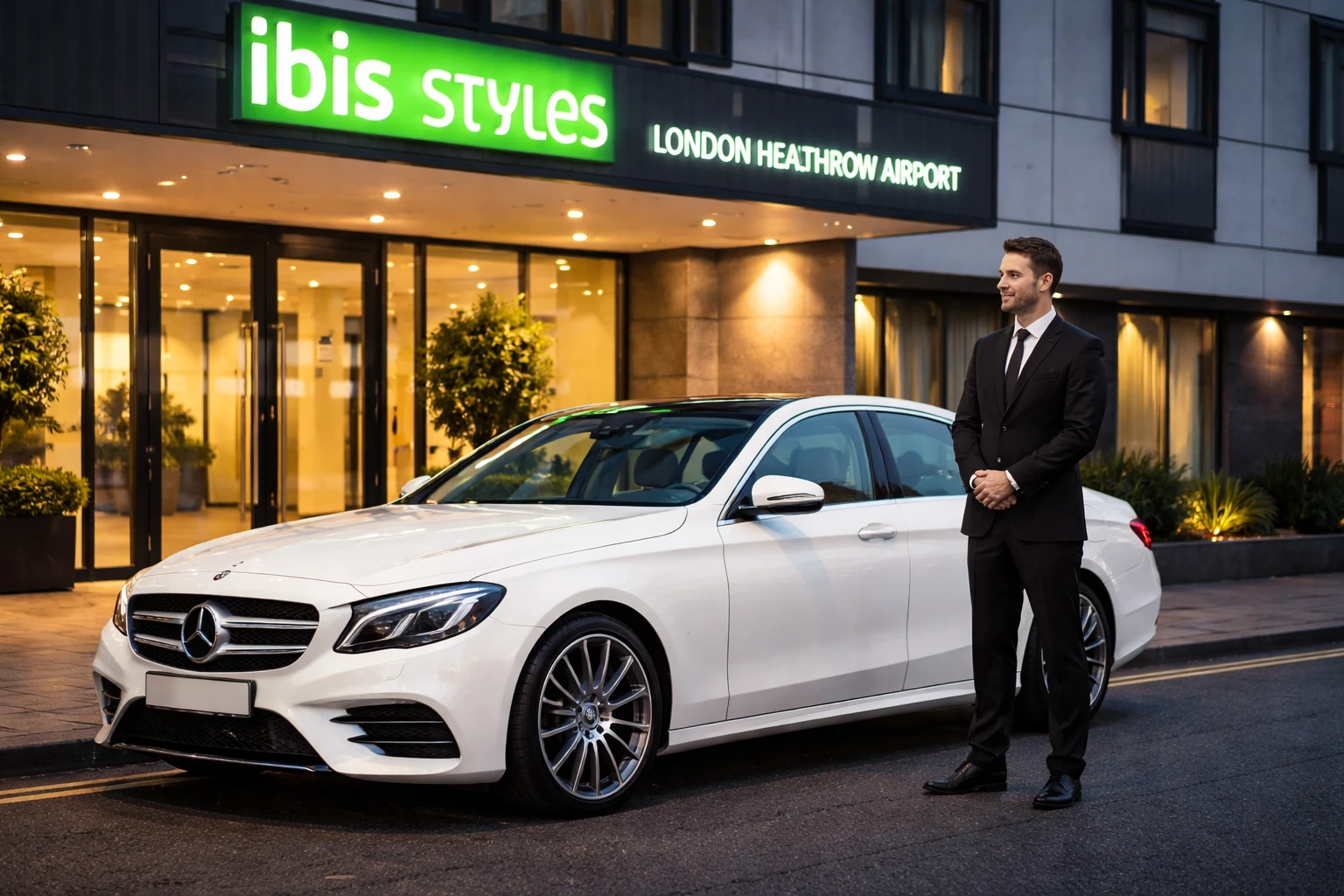 Ibis Styles London Heathrow Airport Taxi: Transfer T2