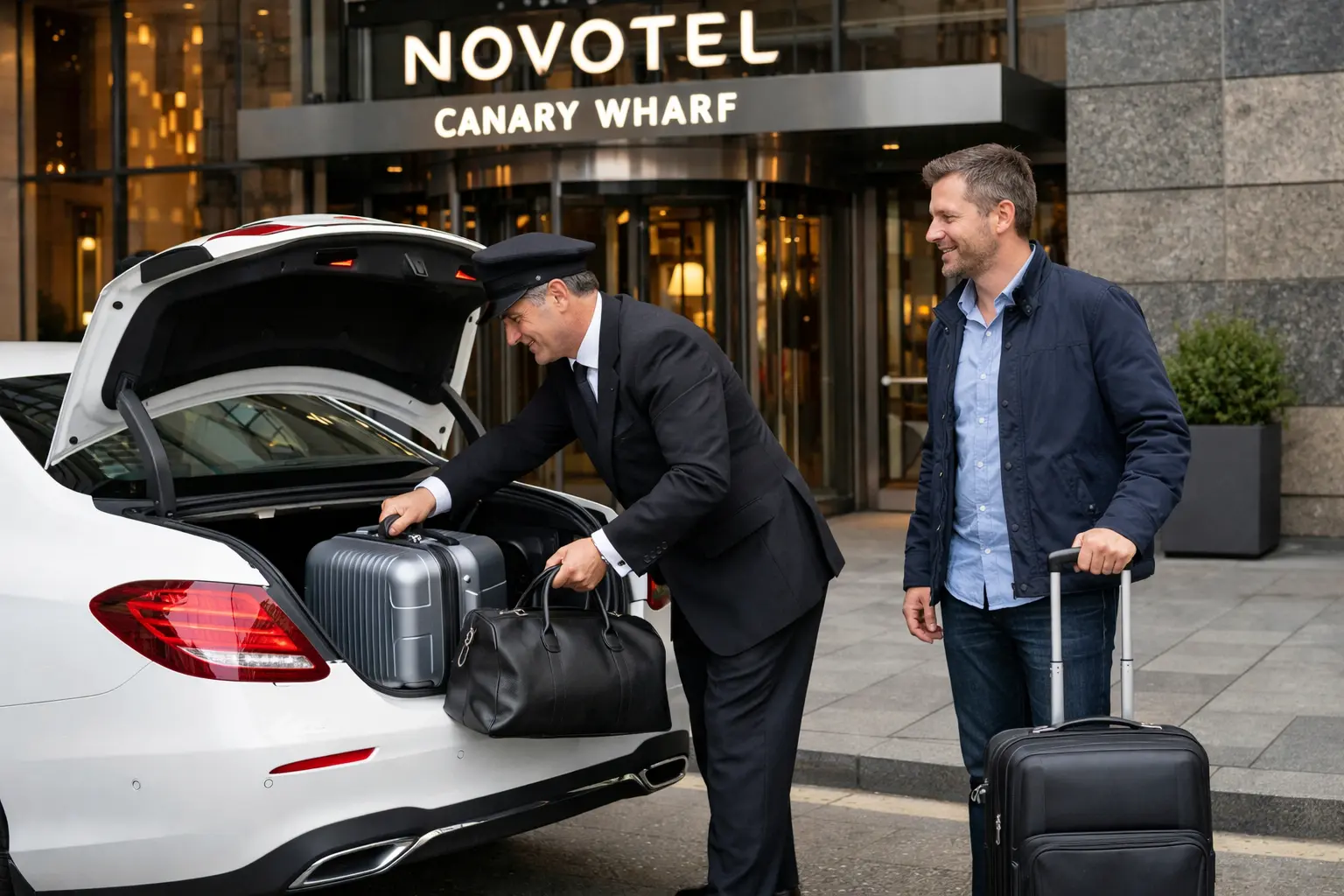 Novotel Canary Wharf Taxi  Heathrow Terminal 2 Transfers