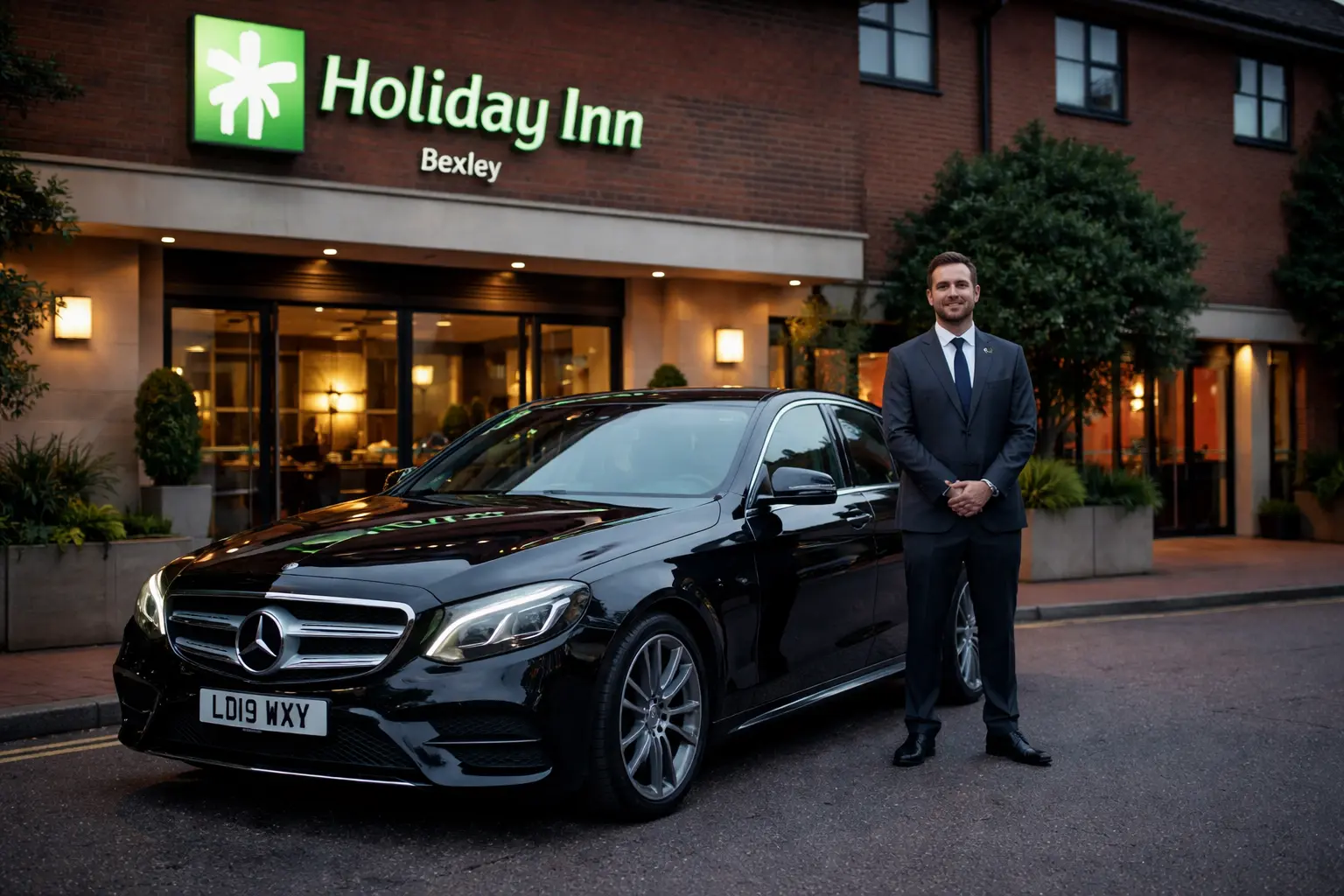 Holiday Inn Bexley Taxi  Heathrow T2 Airport Transfer