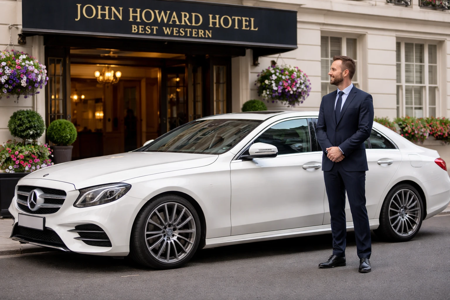 John Howard Hotel Best Western Taxi to Heathrow Airport T2