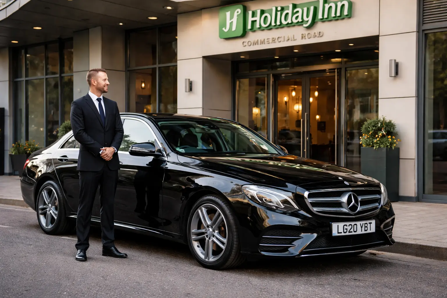 Holiday Inn Commercial Road Taxi  Heathrow T2 Taxi