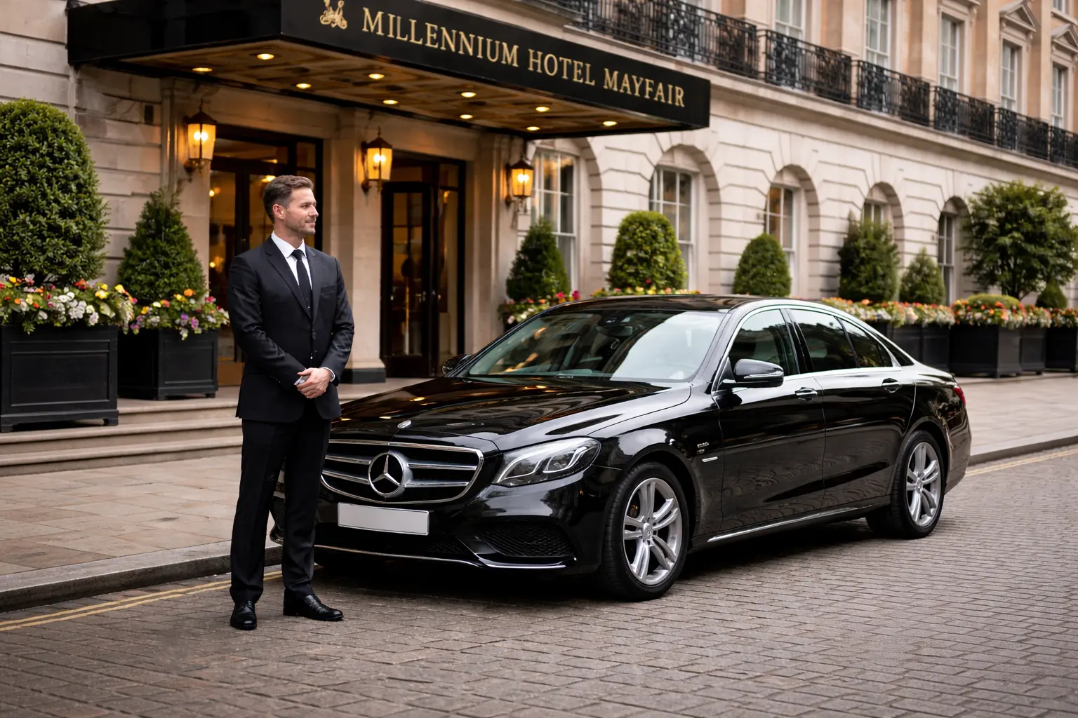 Millennium Hotel Mayfair Taxi to Heathrow Airport Terminal 2