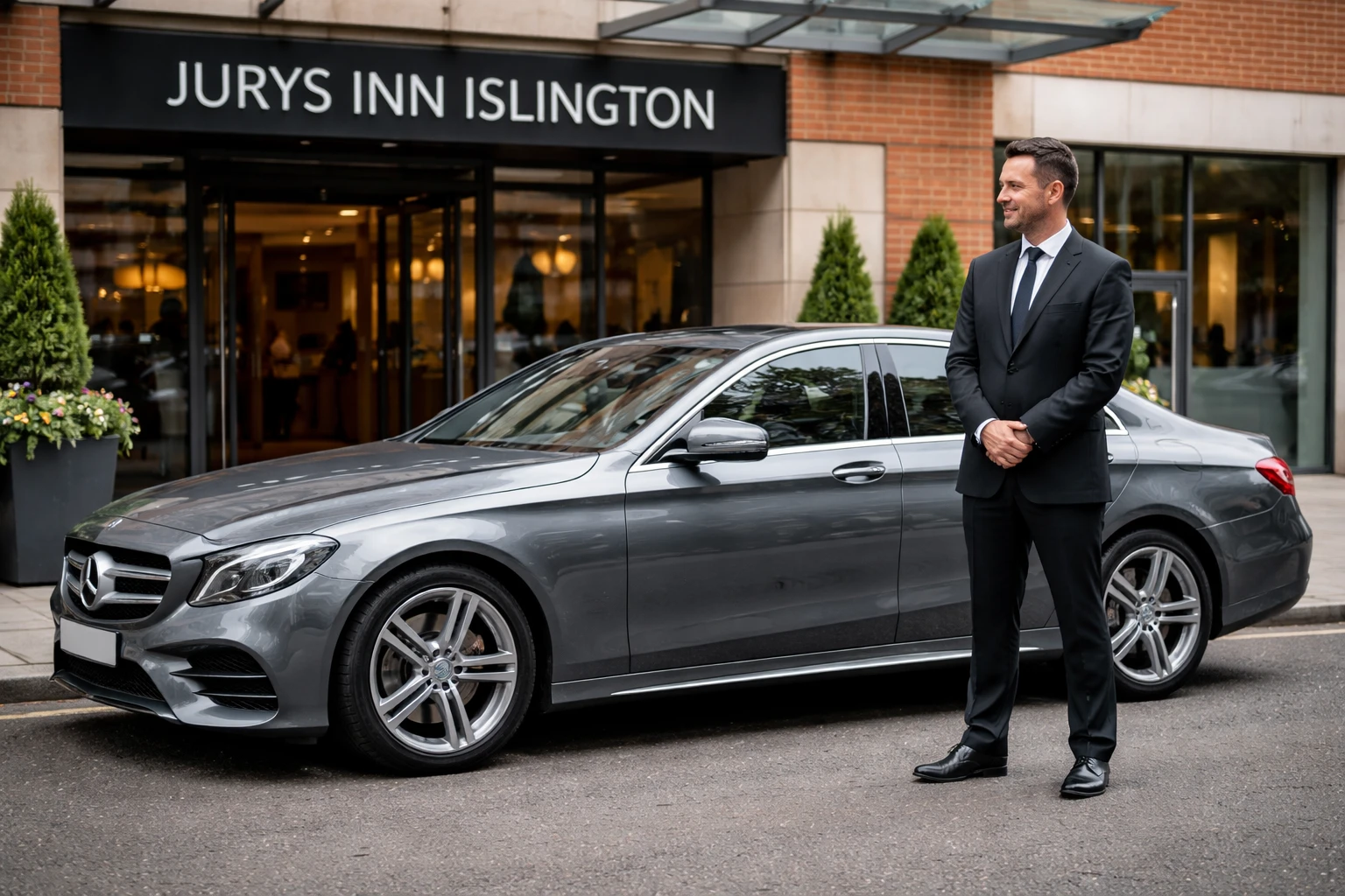 Taxi from Jurys Inn Islington to Heathrow T2 Book