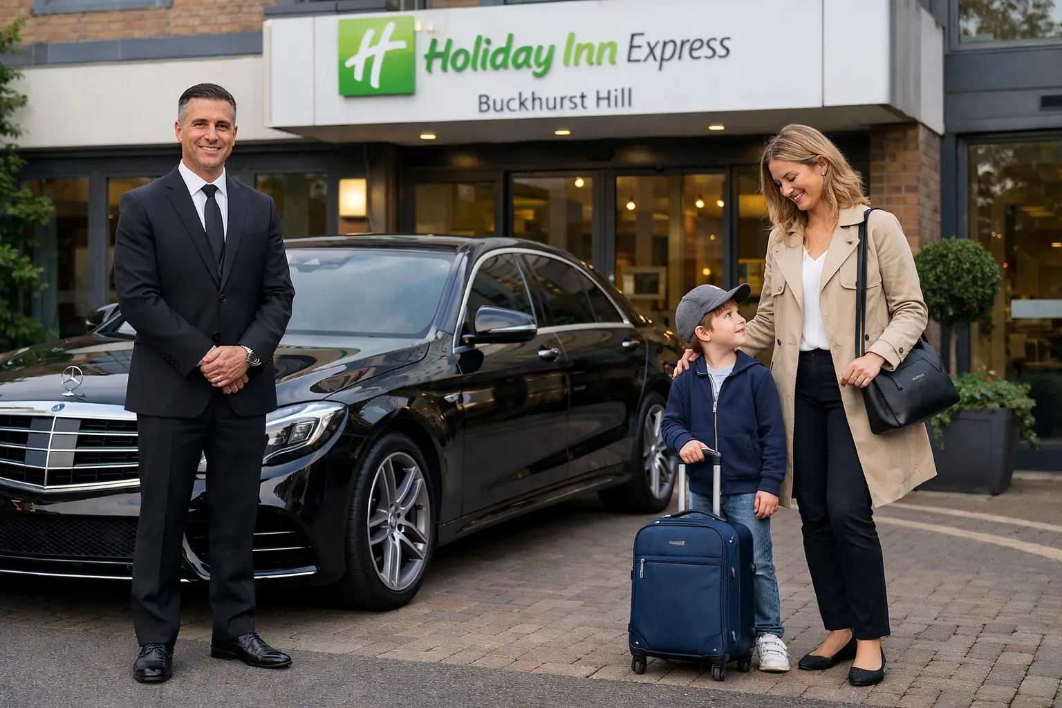 Holiday Inn Express Buckhurst Hill Taxi  Airport Transfers