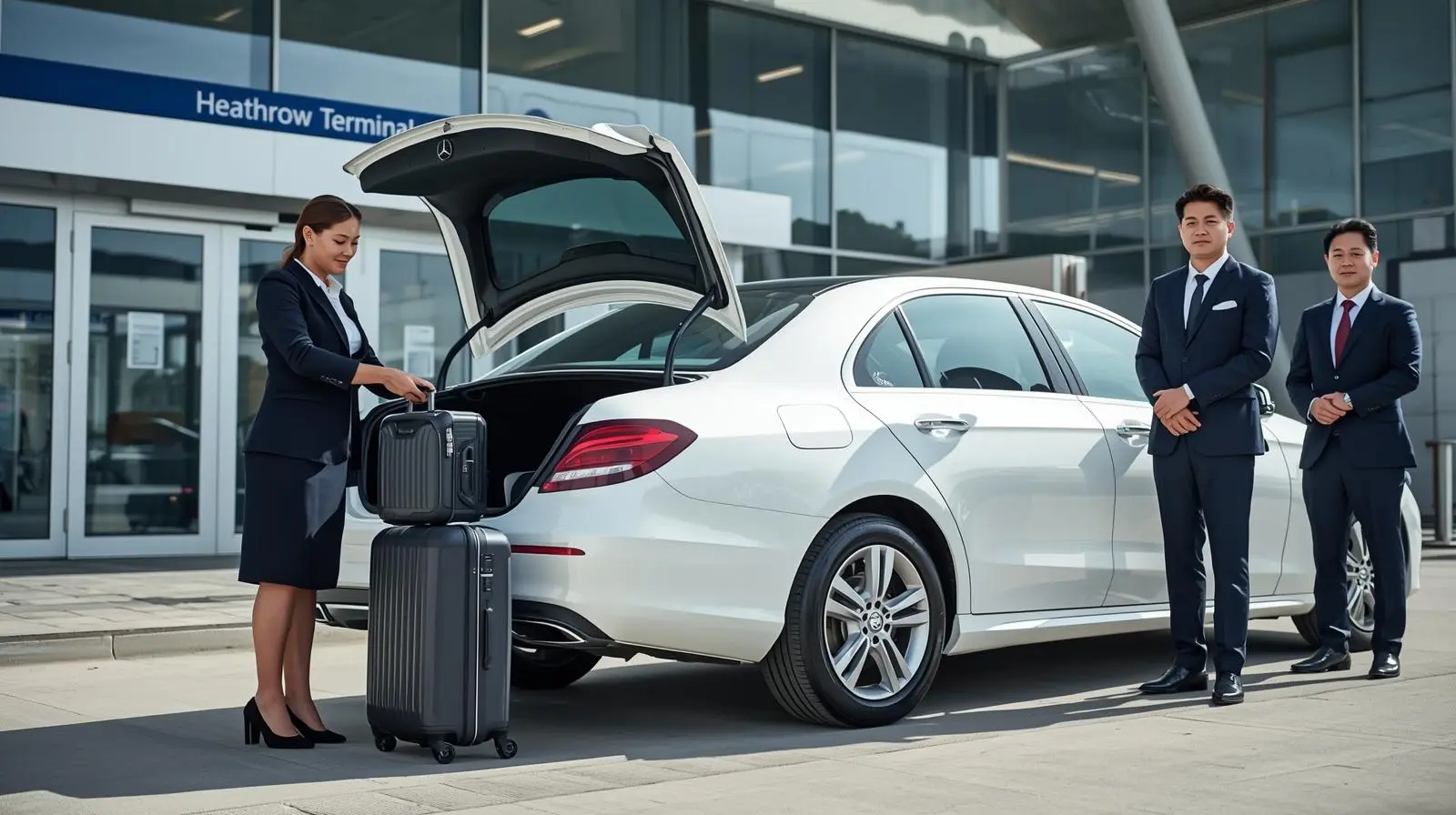 Montana Excel London Taxi to Heathrow Airport Terminal 2