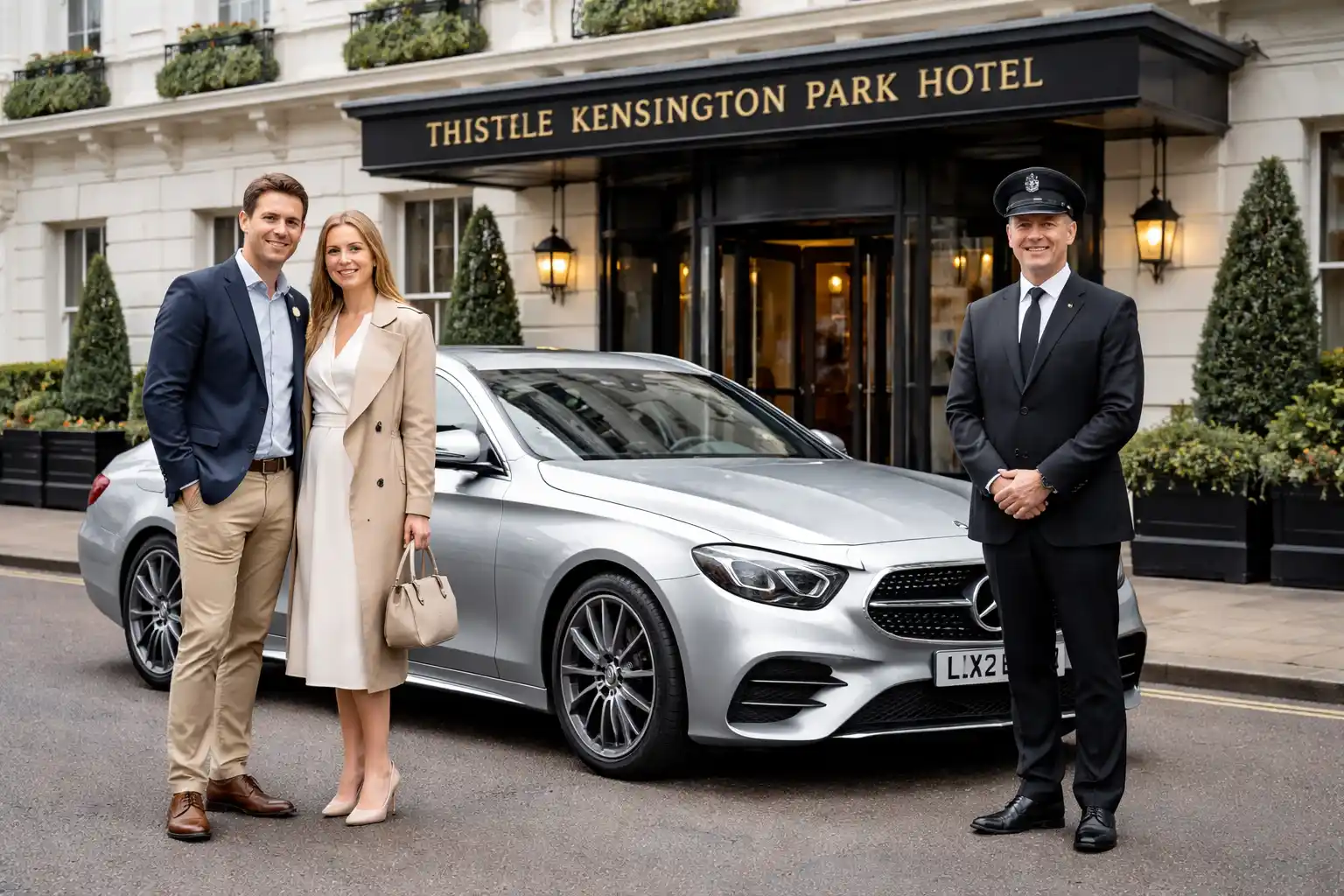 Thistle Kensington Park Hotel Taxi to Heathrow Airport T2