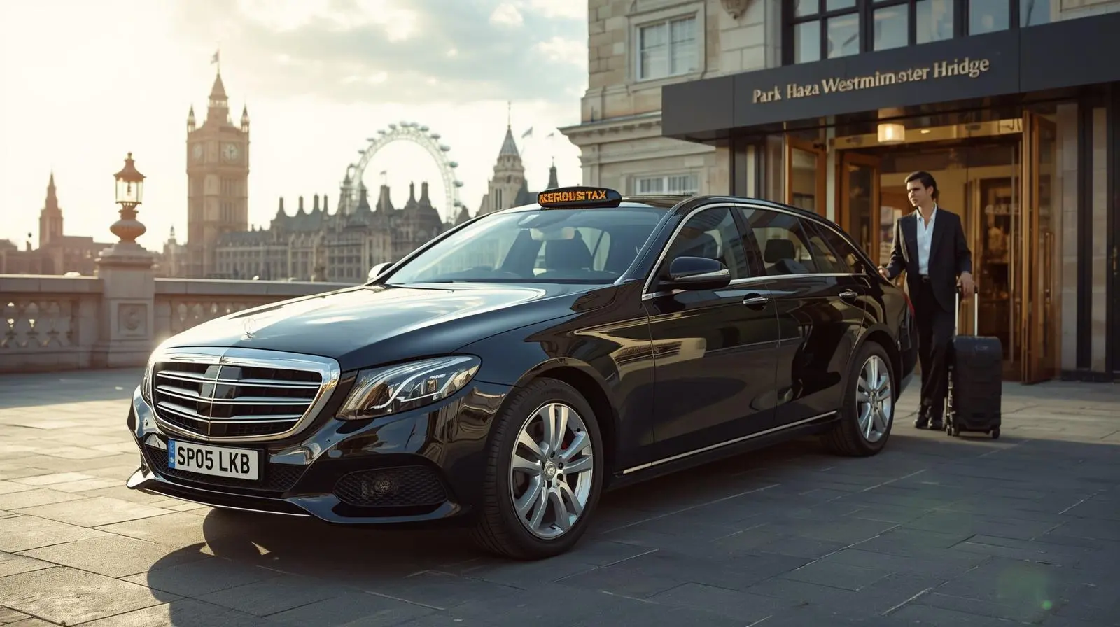 Park Plaza Westminster Bridge to Heathrow T2 Taxi