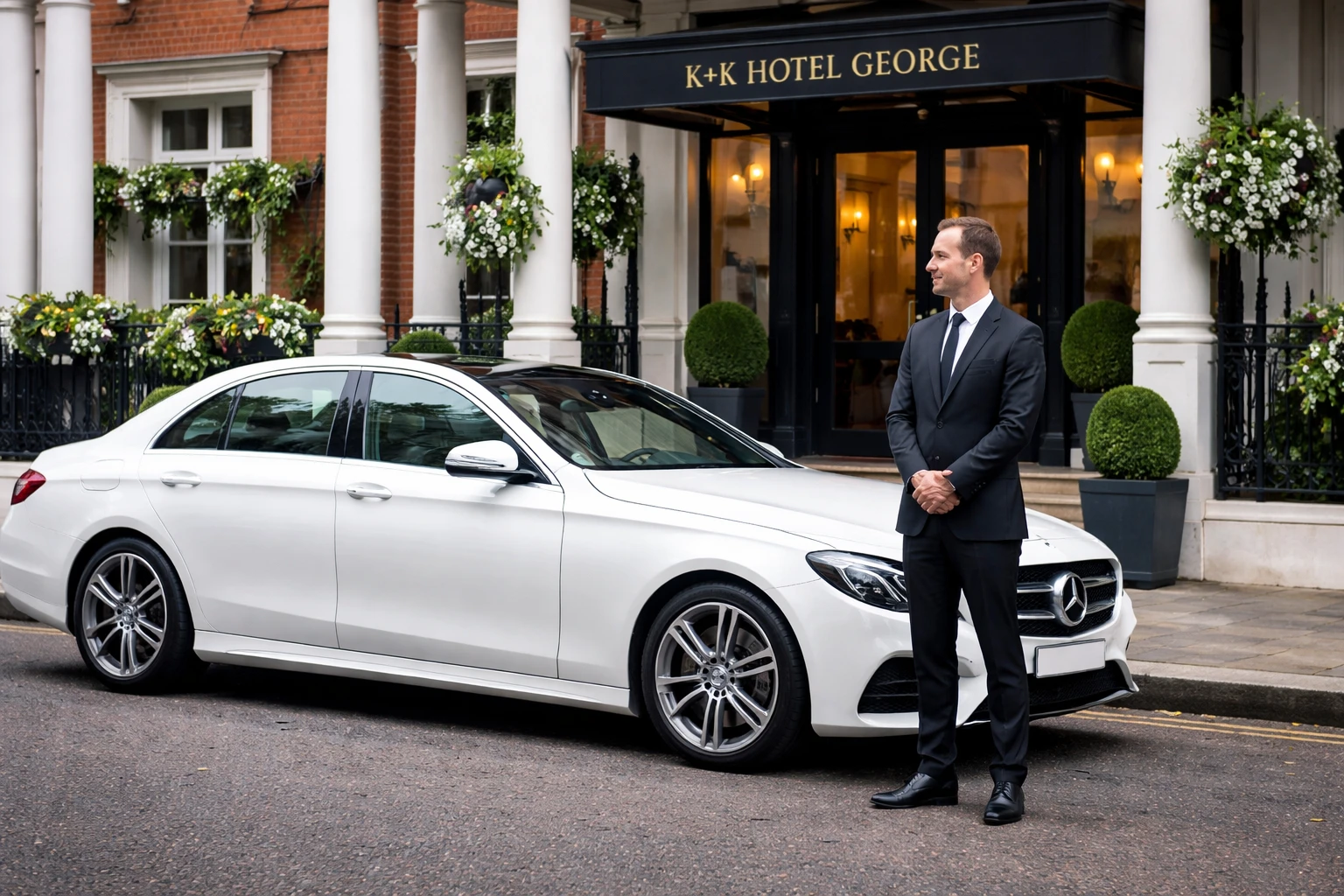 Taxi from K+K Hotel George to Heathrow Terminal 2