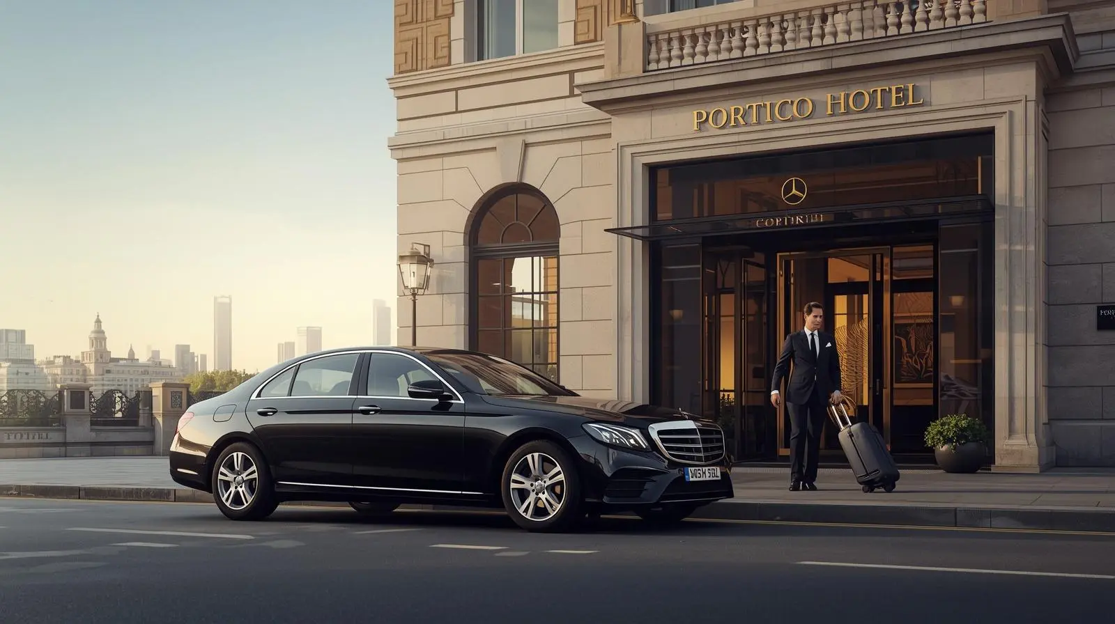 Portico Hotel The Taxi Reliable Airport Transfer Service