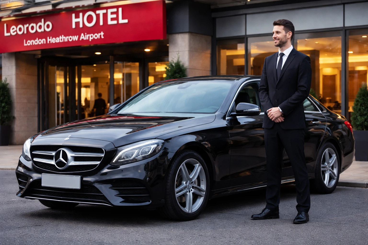 Leonardo Hotel Transfer to Heathrow Airport T2 Taxi