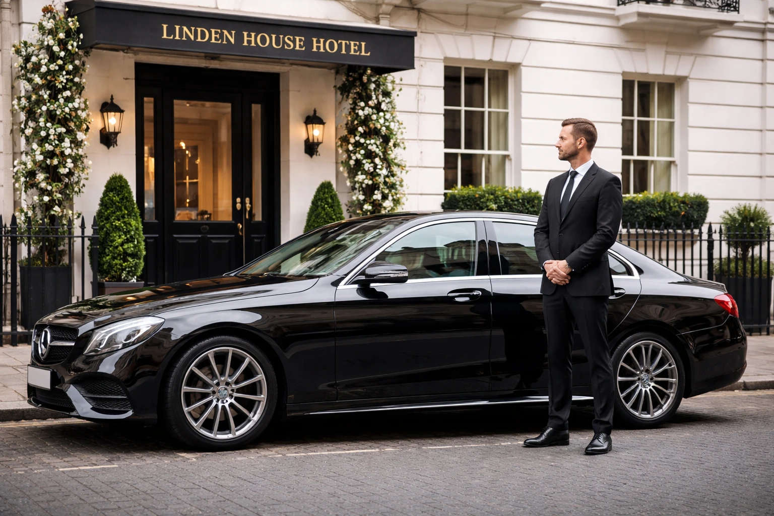 Linden House Hotel Taxi to Heathrow Airport T2 Transfer