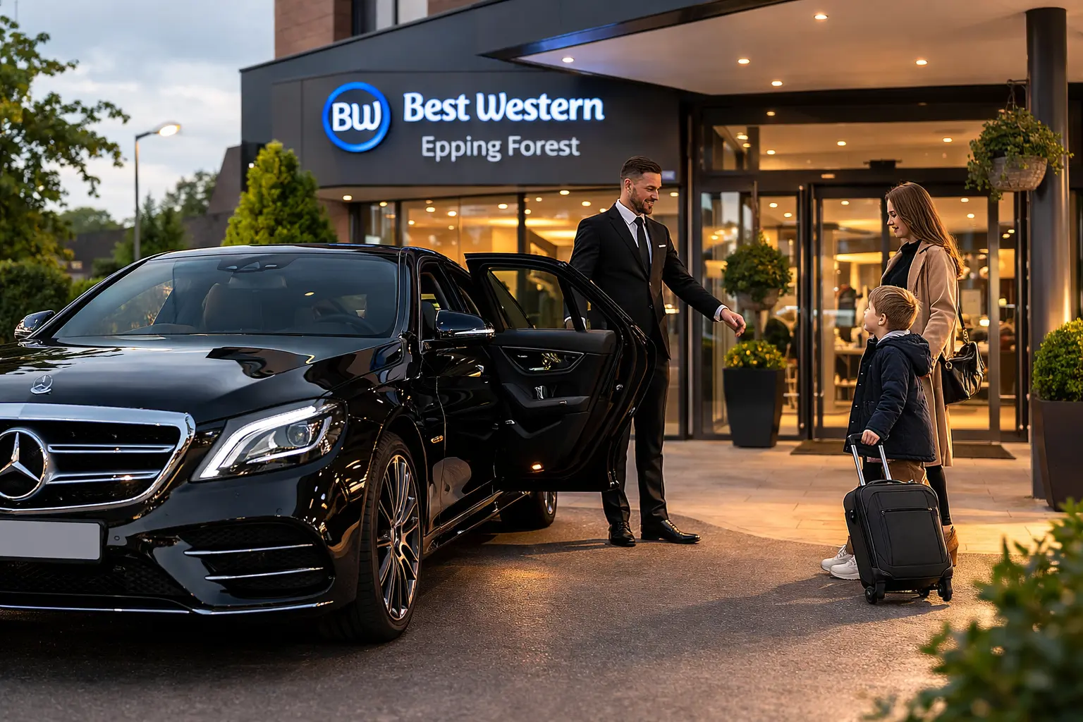 Best Western Epping Forest Taxi to Heathrow Terminal 2