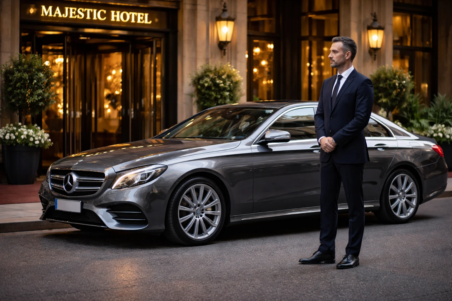 Majestic Hotel Taxi to Heathrow Airport T2 Transfers