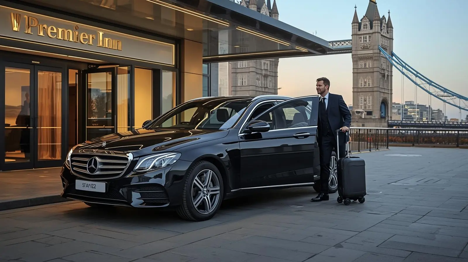 Premier Inn Tower Bridge to Heathrow T2 Taxi Service