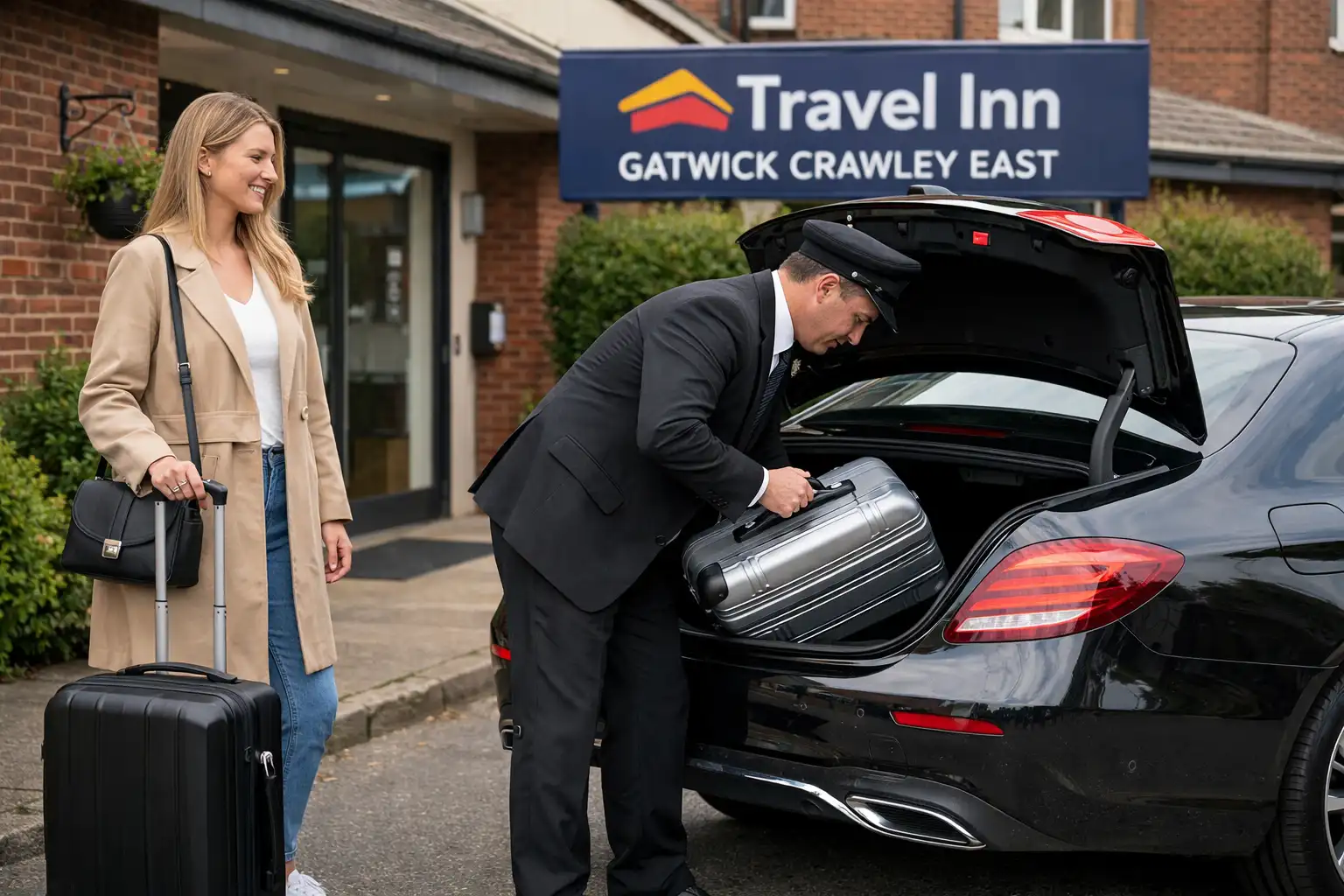 Travel Inn Gatwick Crawley East Taxi – Heathrow Terminal 2