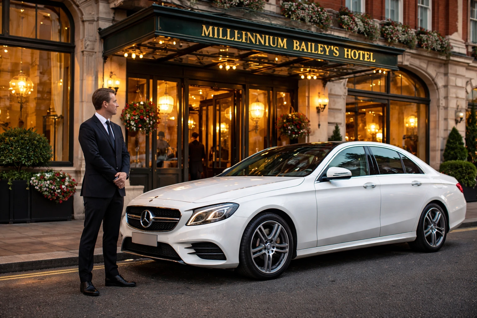 Millennium Bailey’s Hotel Taxi to Heathrow Airport T2
