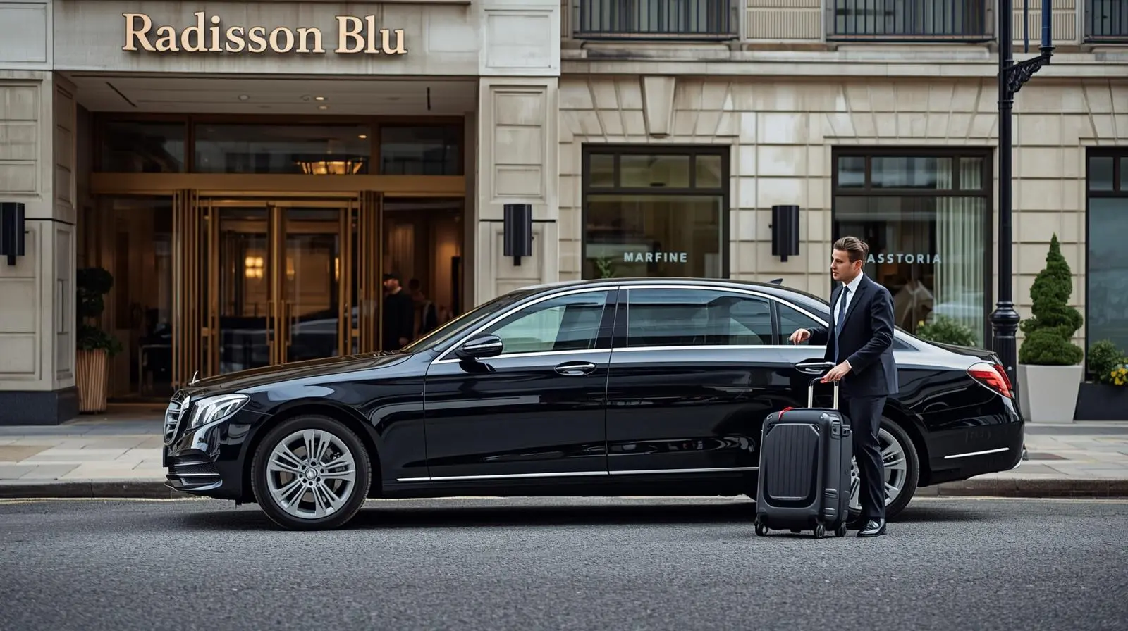 Radisson Blu Pastoria to Heathrow Airport T2 Taxi