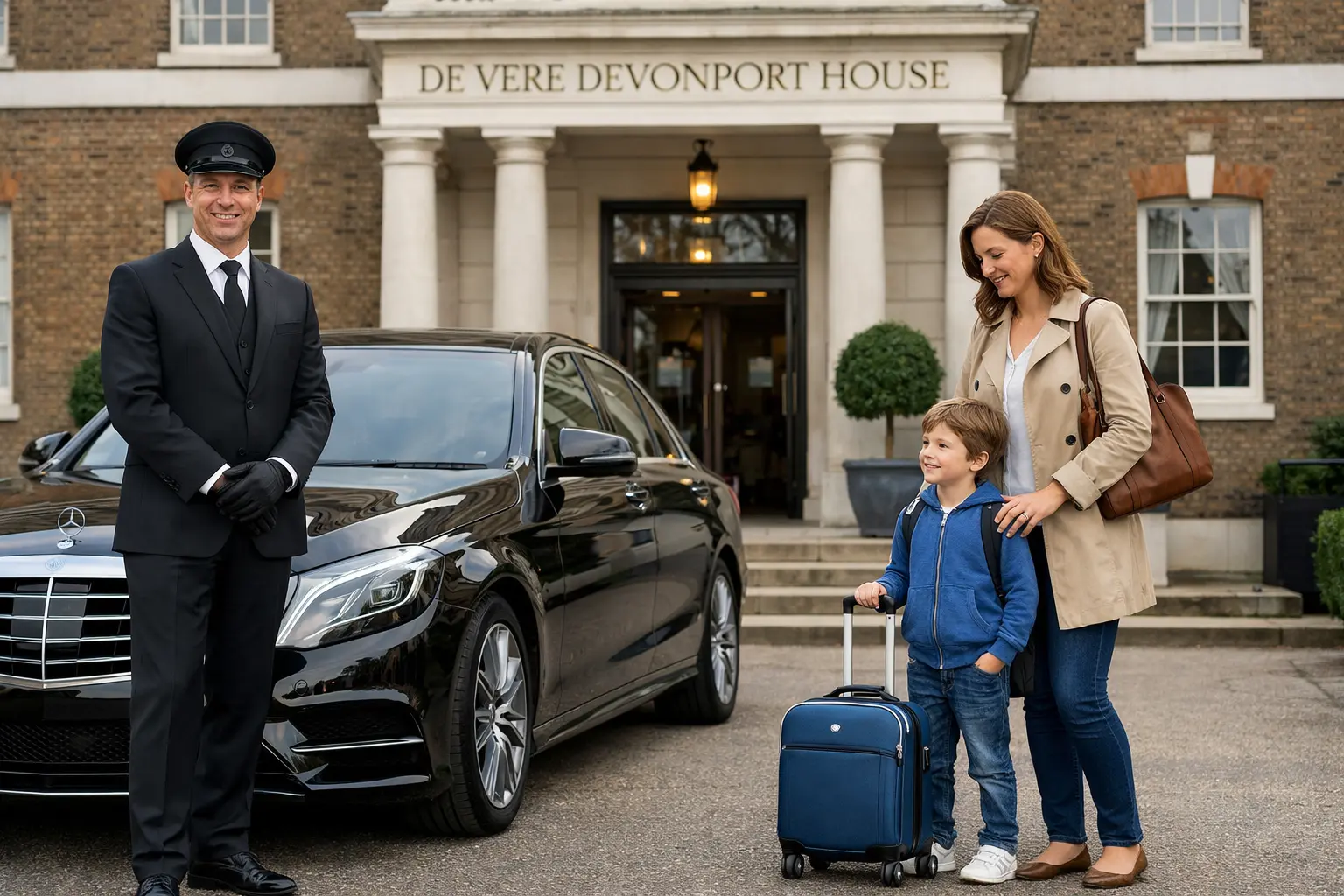 De Vere Devonport House Taxi to Heathrow Terminal 2