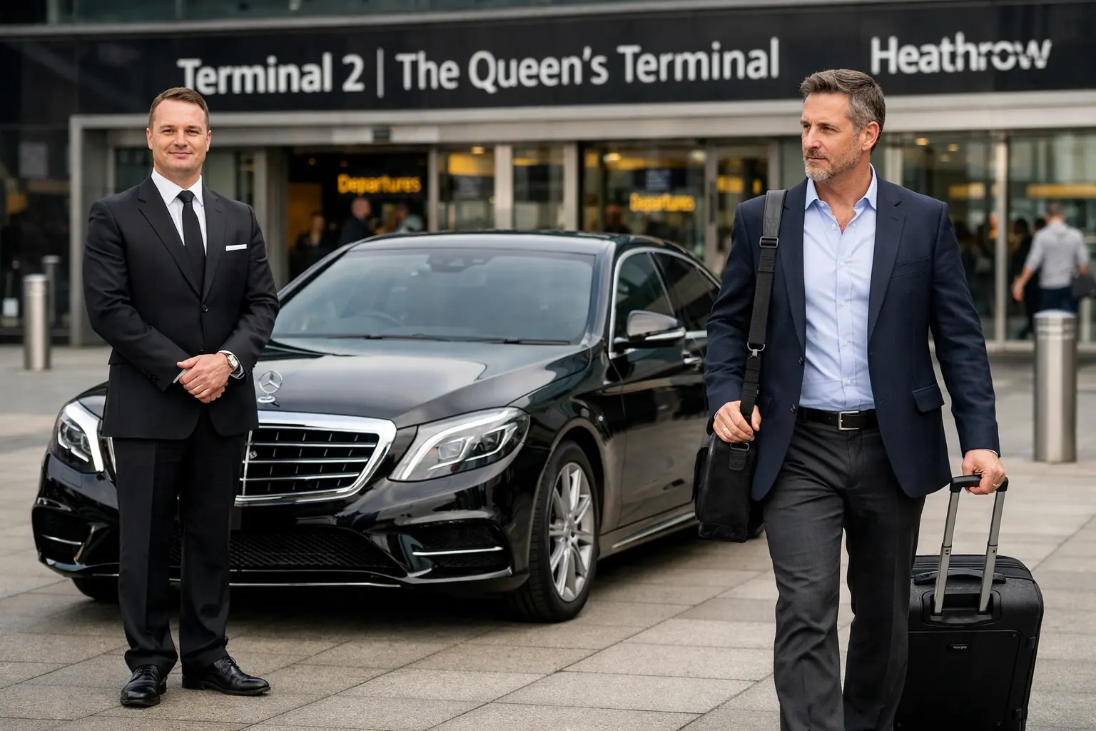 KT10 Esher Taxi – Heathrow Terminal 2 Airport Transfer