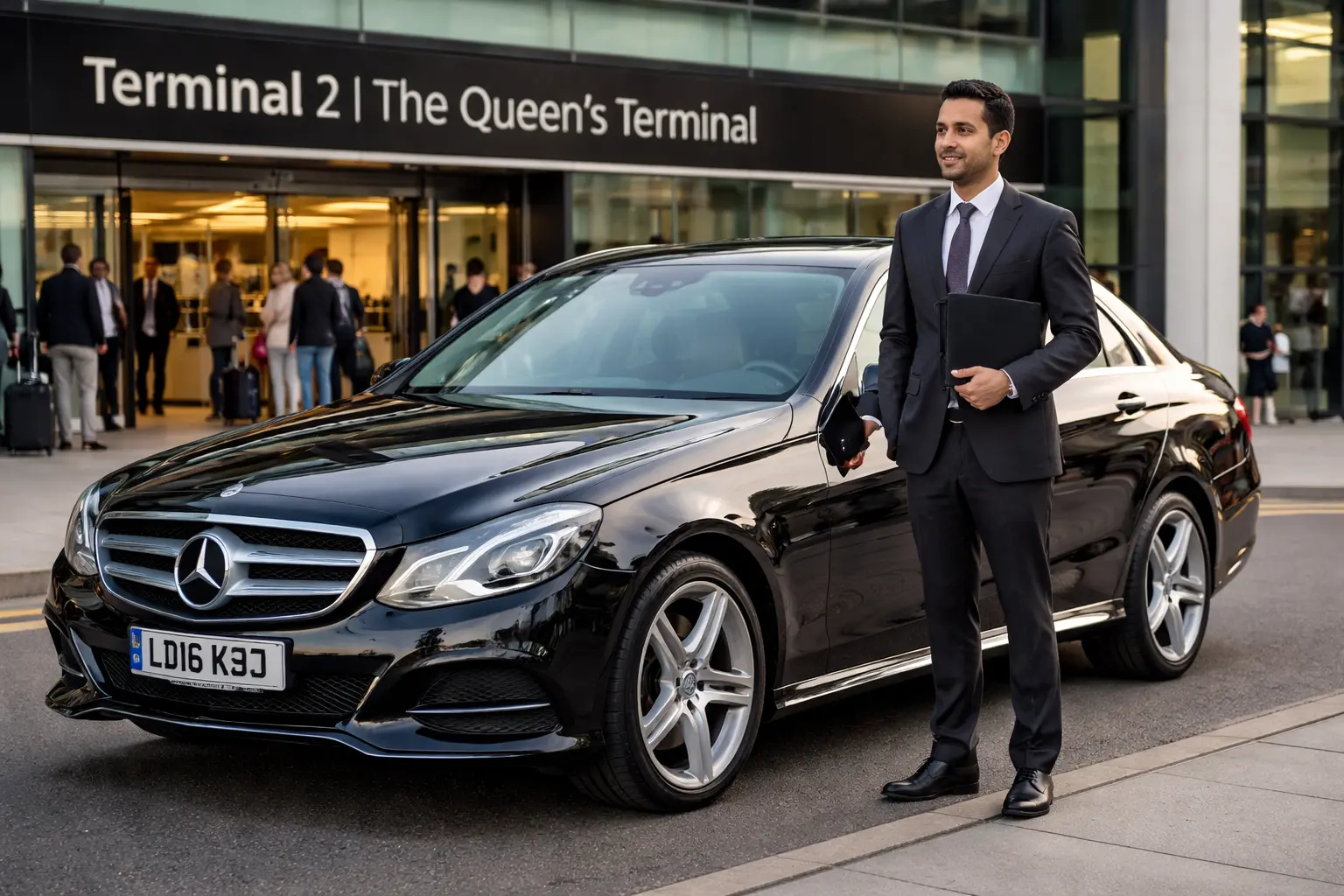 KT13 Weybridge Taxi from Heathrow Airport Terminal 2