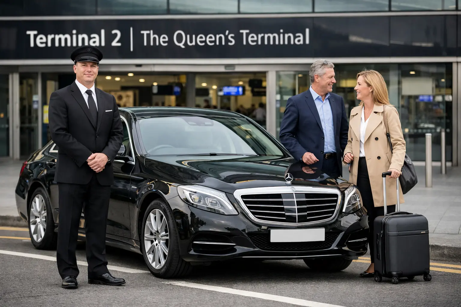 KT14 West Byfleet Taxi  Heathrow T2 Transfers