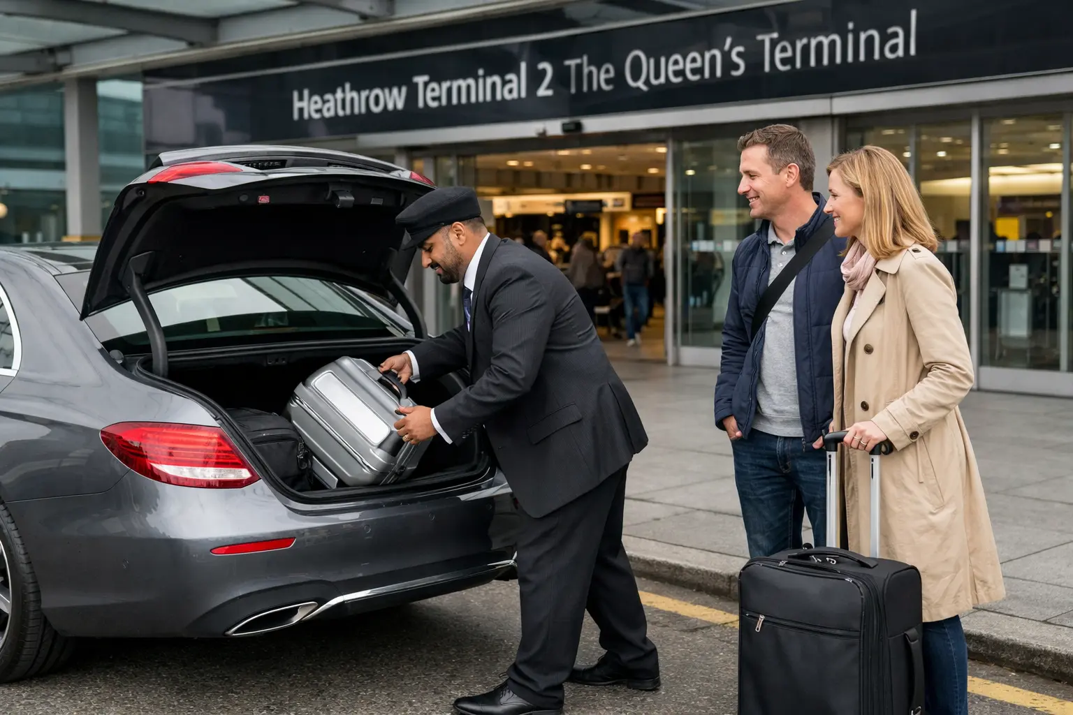  KT15 Addlestone Taxi  Heathrow Terminal 2 Transfers