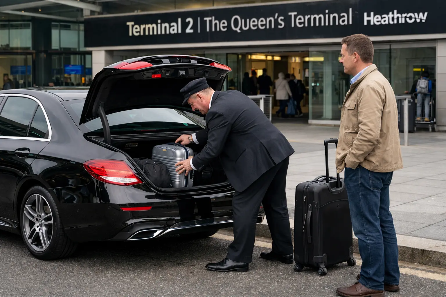 KT20 Tadworth Taxi Heathrow Terminal 2 Transfer