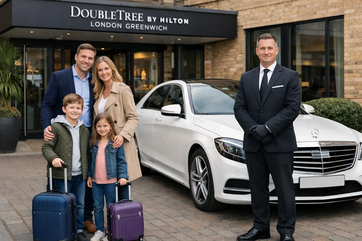DoubleTree by Hilton London Greenwich Taxi to Heathrow 