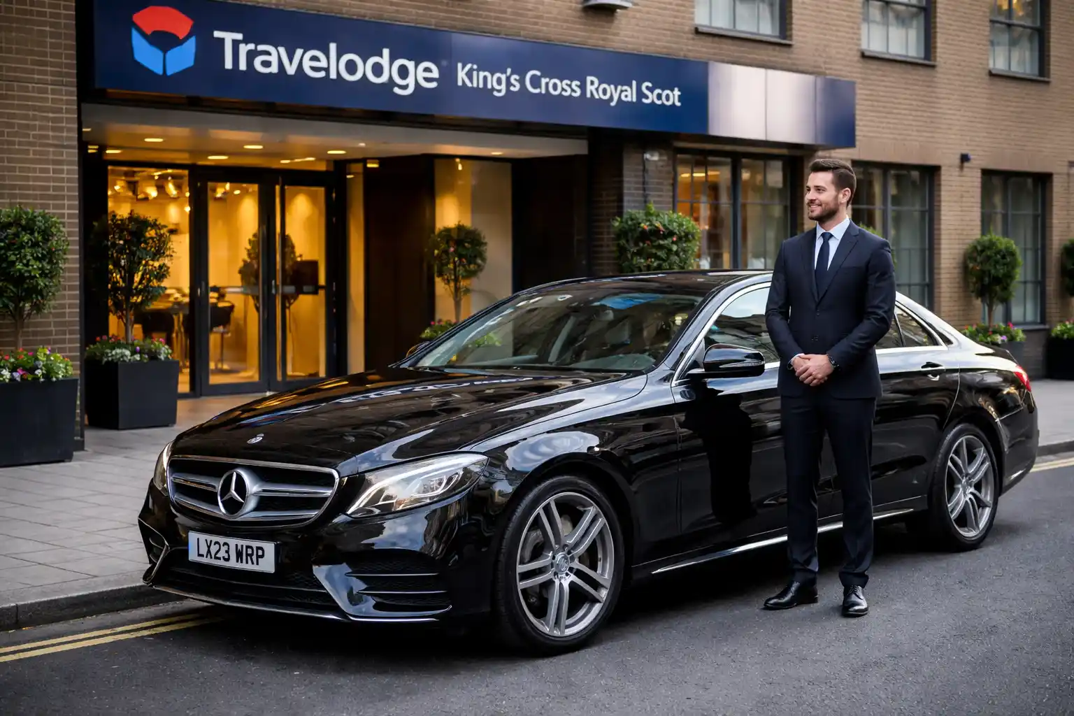 Travelodge Kings Cross Royal Scot Taxi Heathrow Airport T2