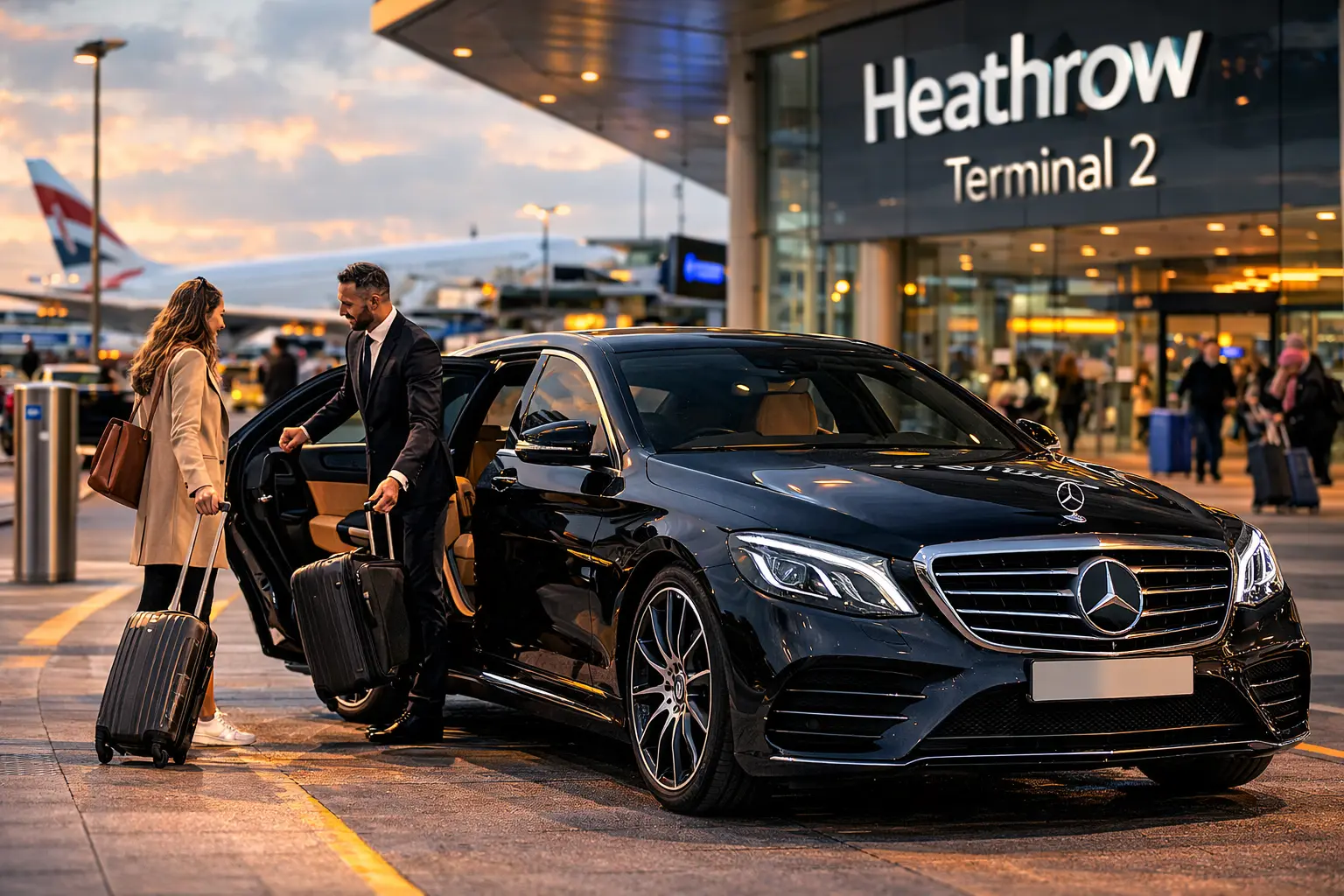 Elsenham Lodge Taxi to Heathrow Terminal 2