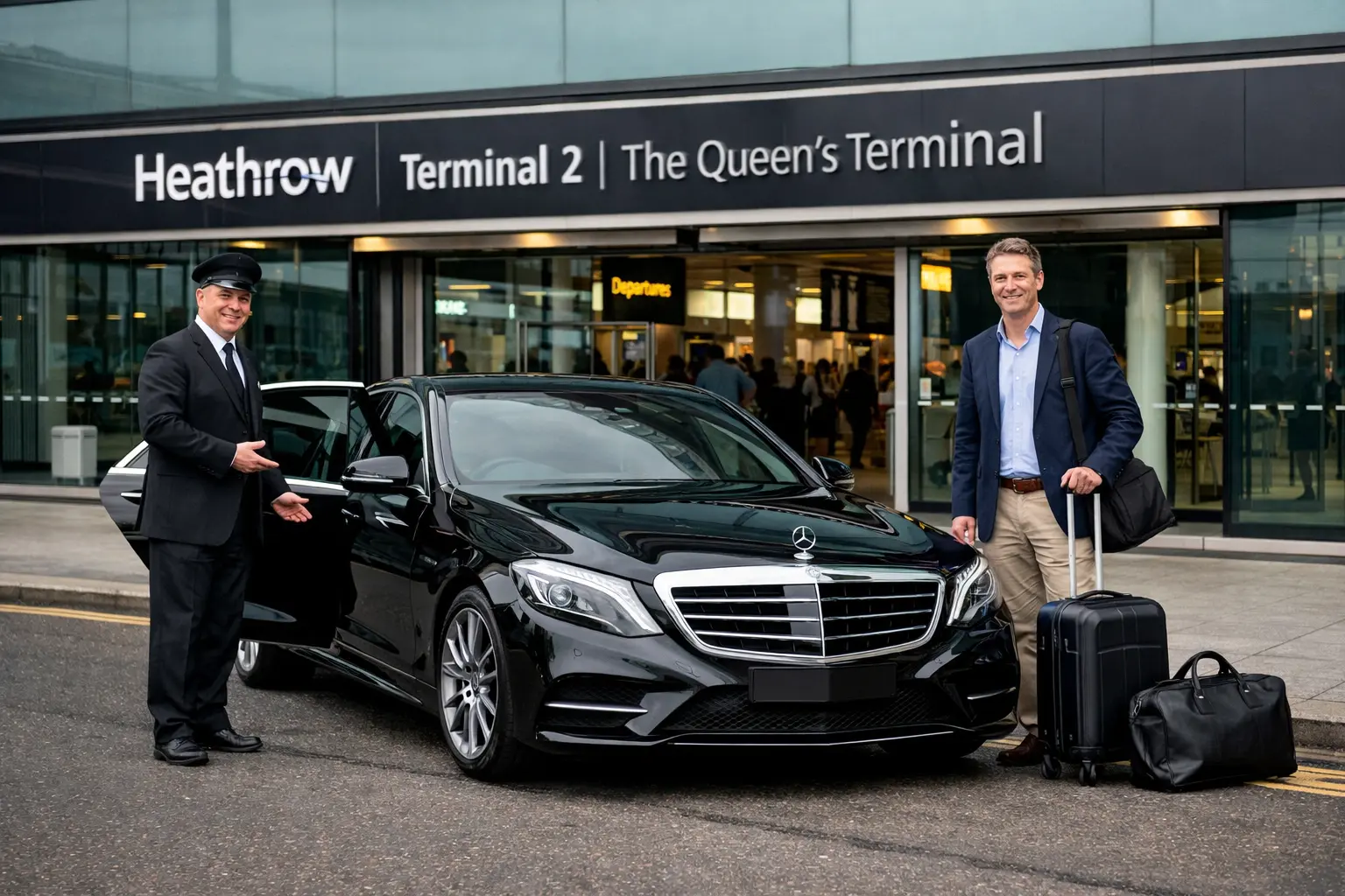 Express Chingford Taxi to Heathrow Airport Terminal 2