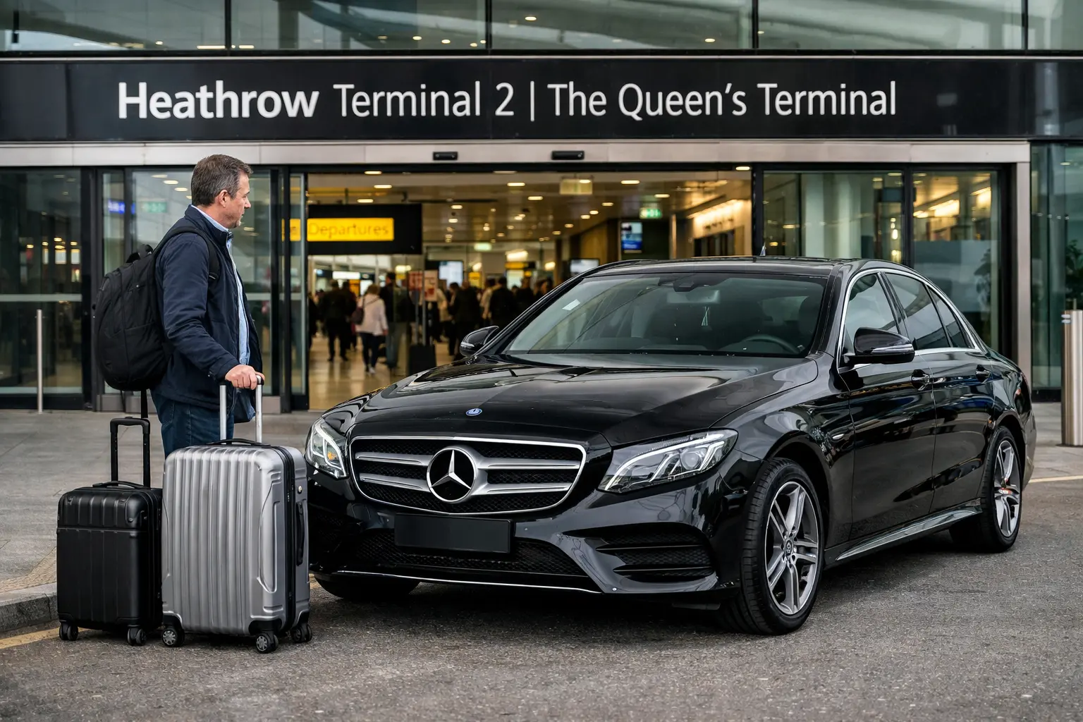 Taxi Transfer from Dartford Bridge to Heathrow Terminal 2