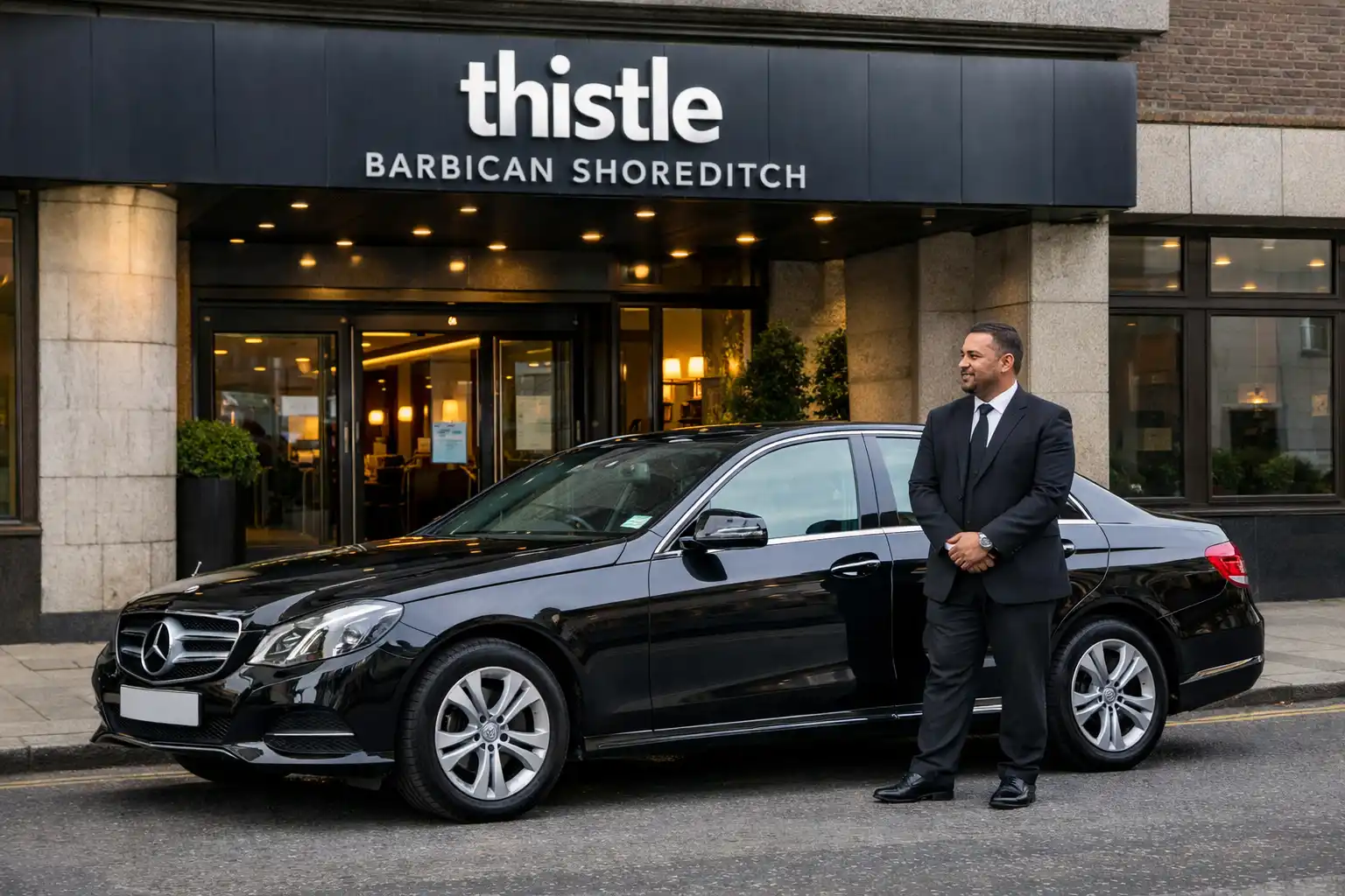 Thistle Barbican Shoreditch Hotel Taxi to Heathrow T2
