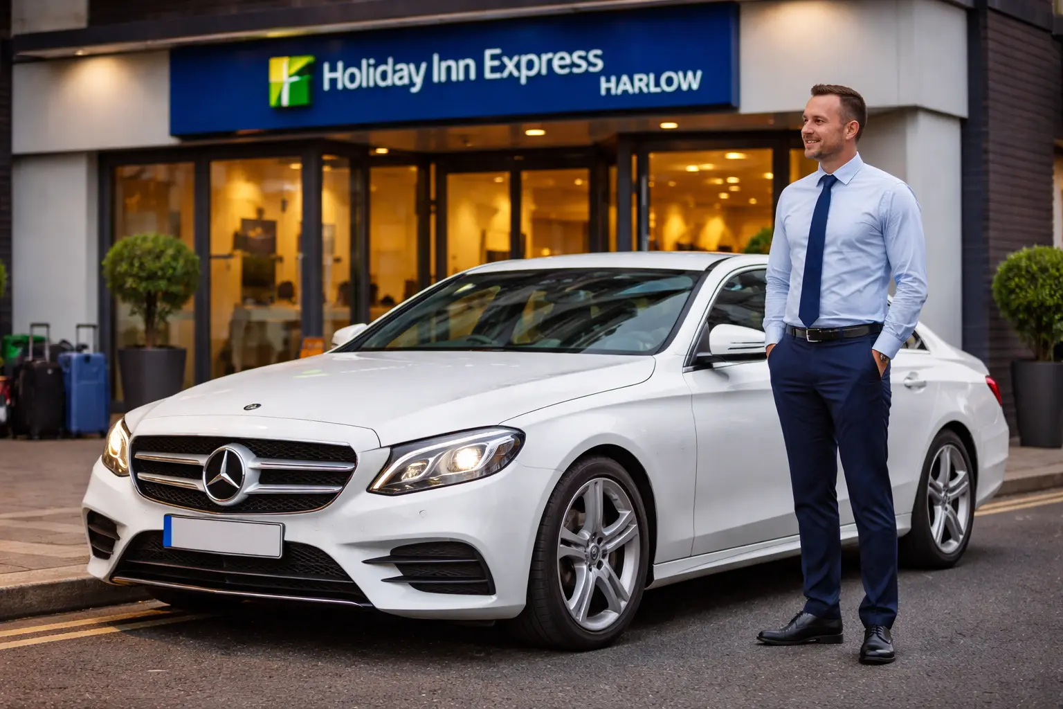 Express Harlow Taxi to Heathrow Terminal 2 Service