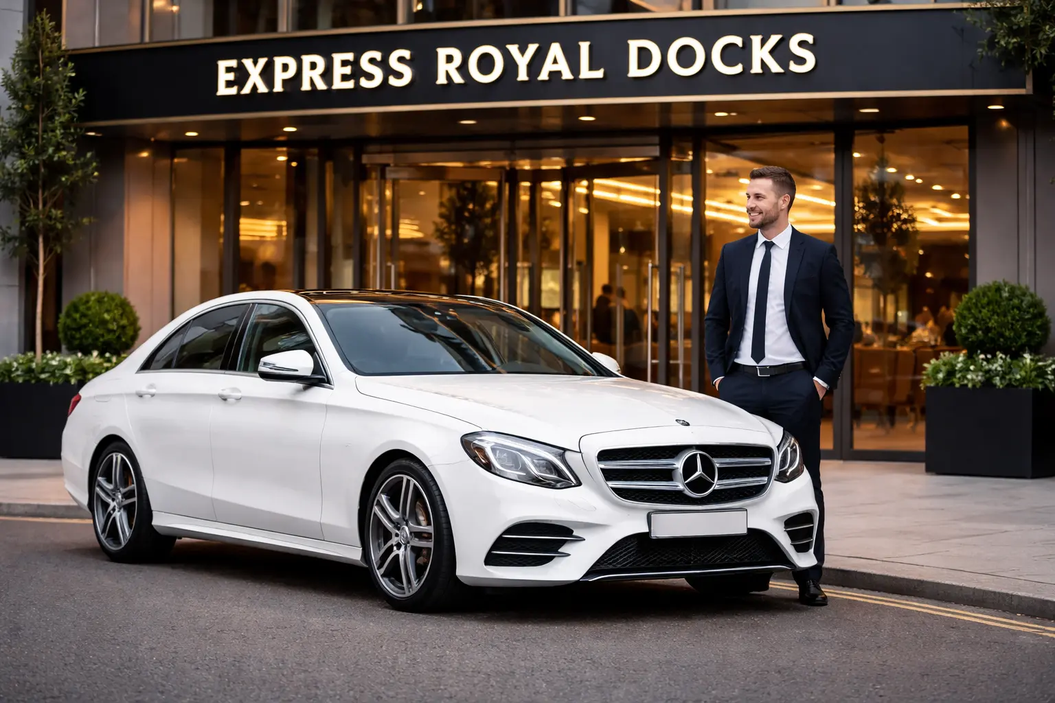 Express Royal Docks Docklands Taxi to Heathrow Terminal 2