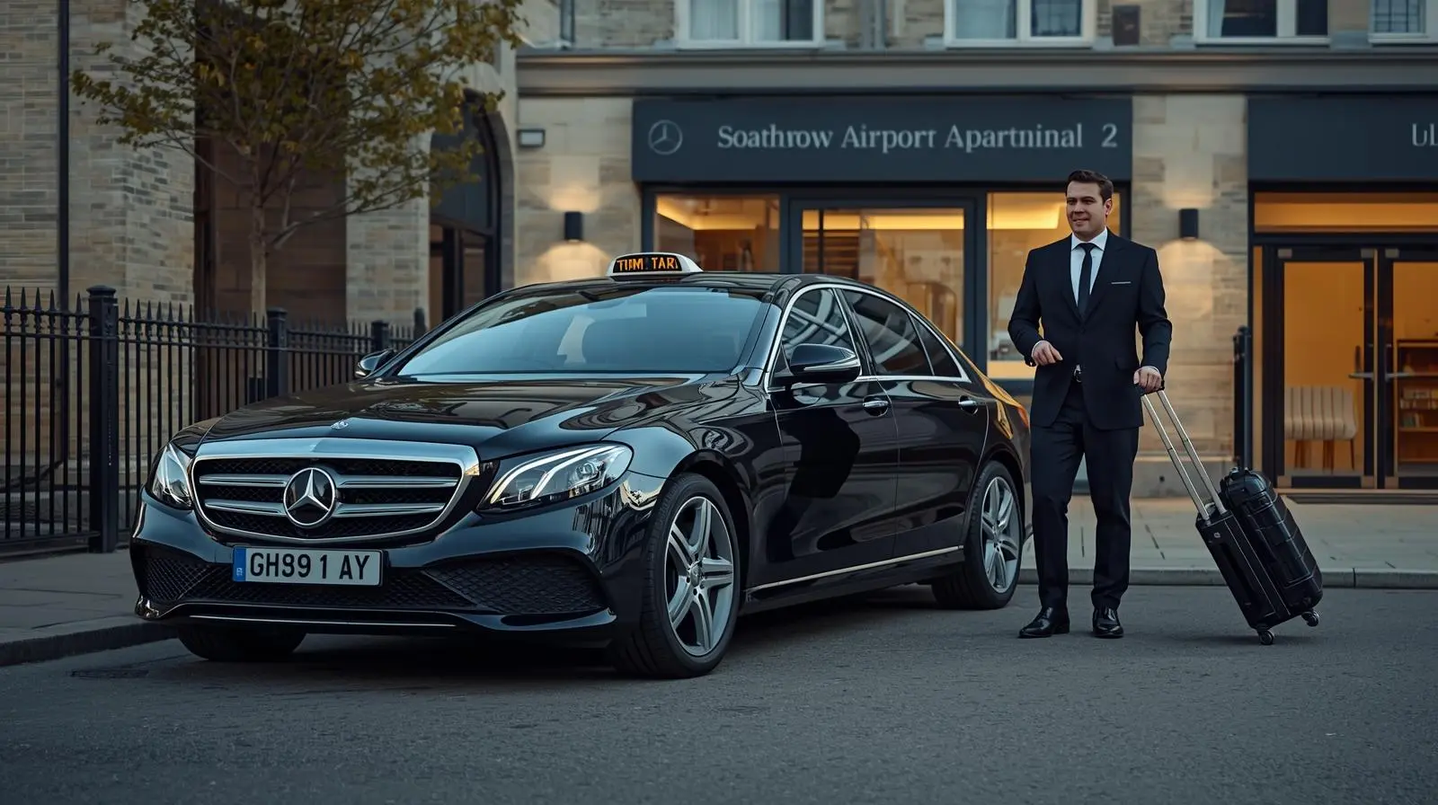 Heathrow Terminal 2 Taxi from Somerset Bayswater