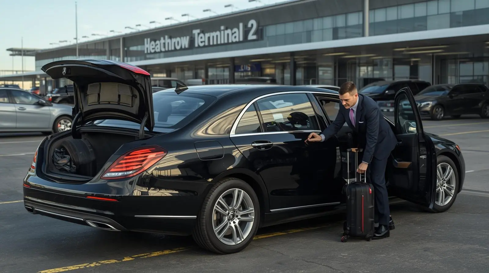 EN10 Broxbourne Taxi Heathrow T2 Transfers