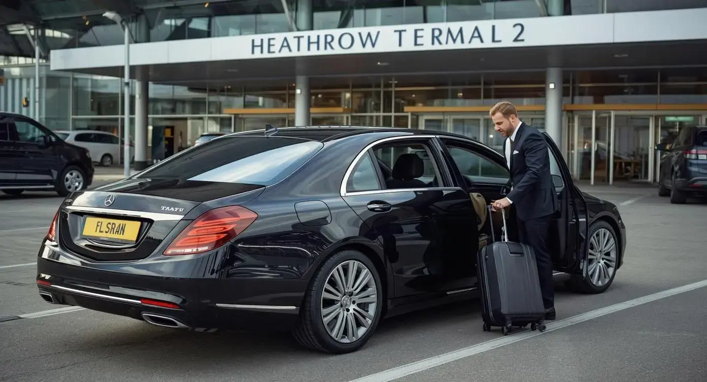 EN11 Hoddesdon Taxi  Heathrow T2 Airport Transfer