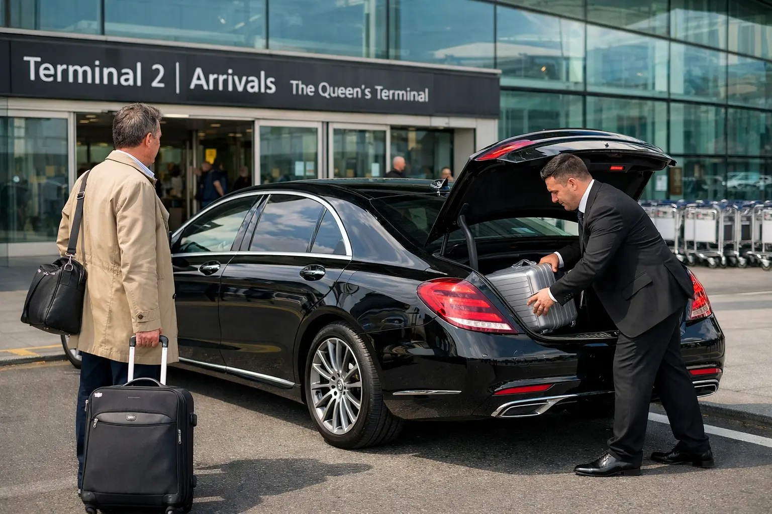 IG2 Grants Hill Taxi  Heathrow T2 Airport Transfer