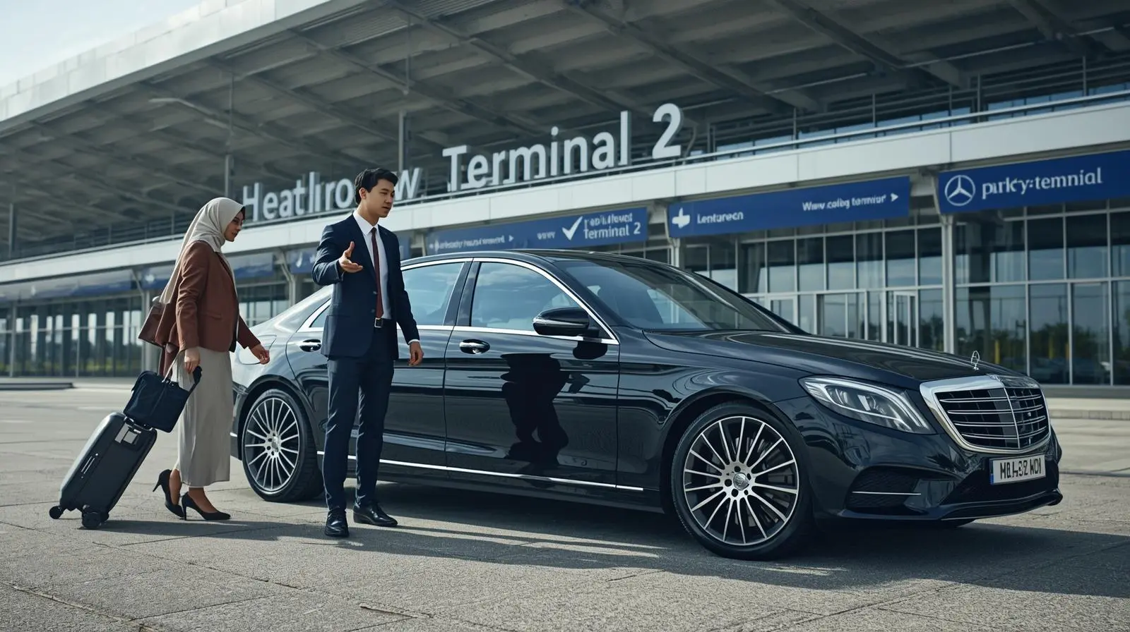 RM6 Chadwell Heath Taxi  Heathrow T2 Airport Transfer